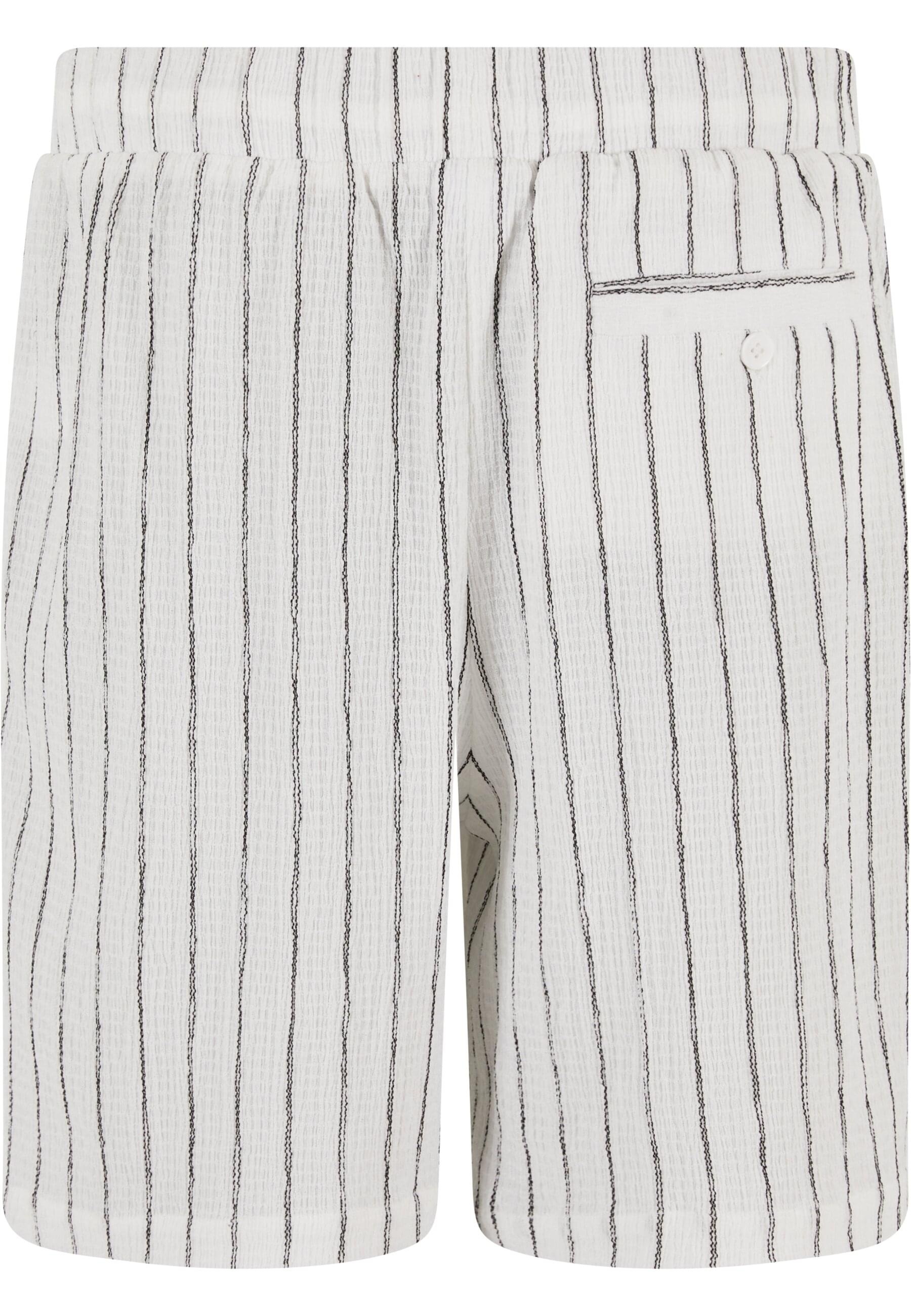 URBAN CLASSICS Shorts »Urban Classics Striped Crinkle Resort Shorts«, (1 tlg.)