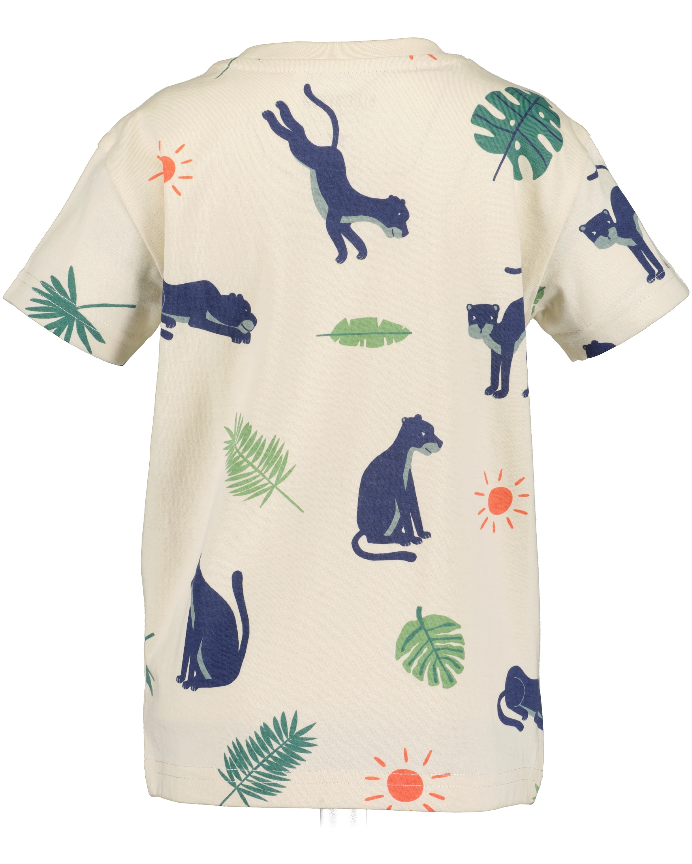 Blue Seven T-Shirt Packung, 2 Basic-Passform, mit kurzen Ärmeln, mit Druck und Unifarben