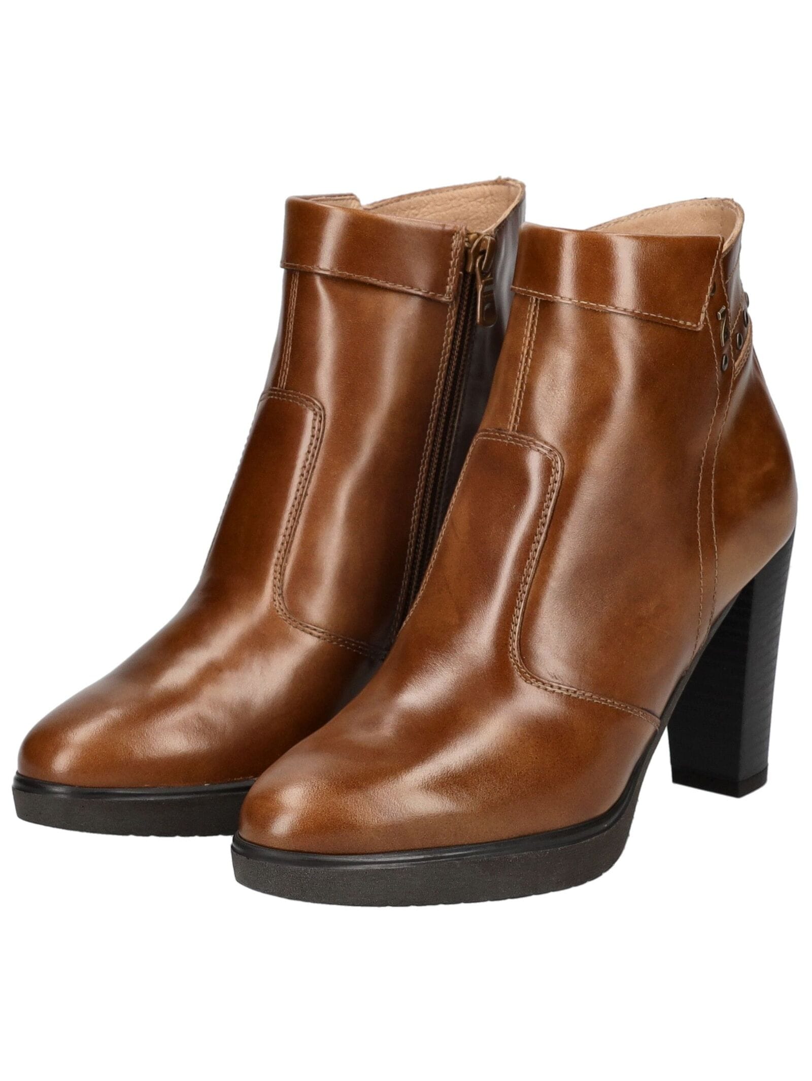 Nero Giardini High-Heel-Stiefelette »Nero Giardini Stiefelette Leder«
