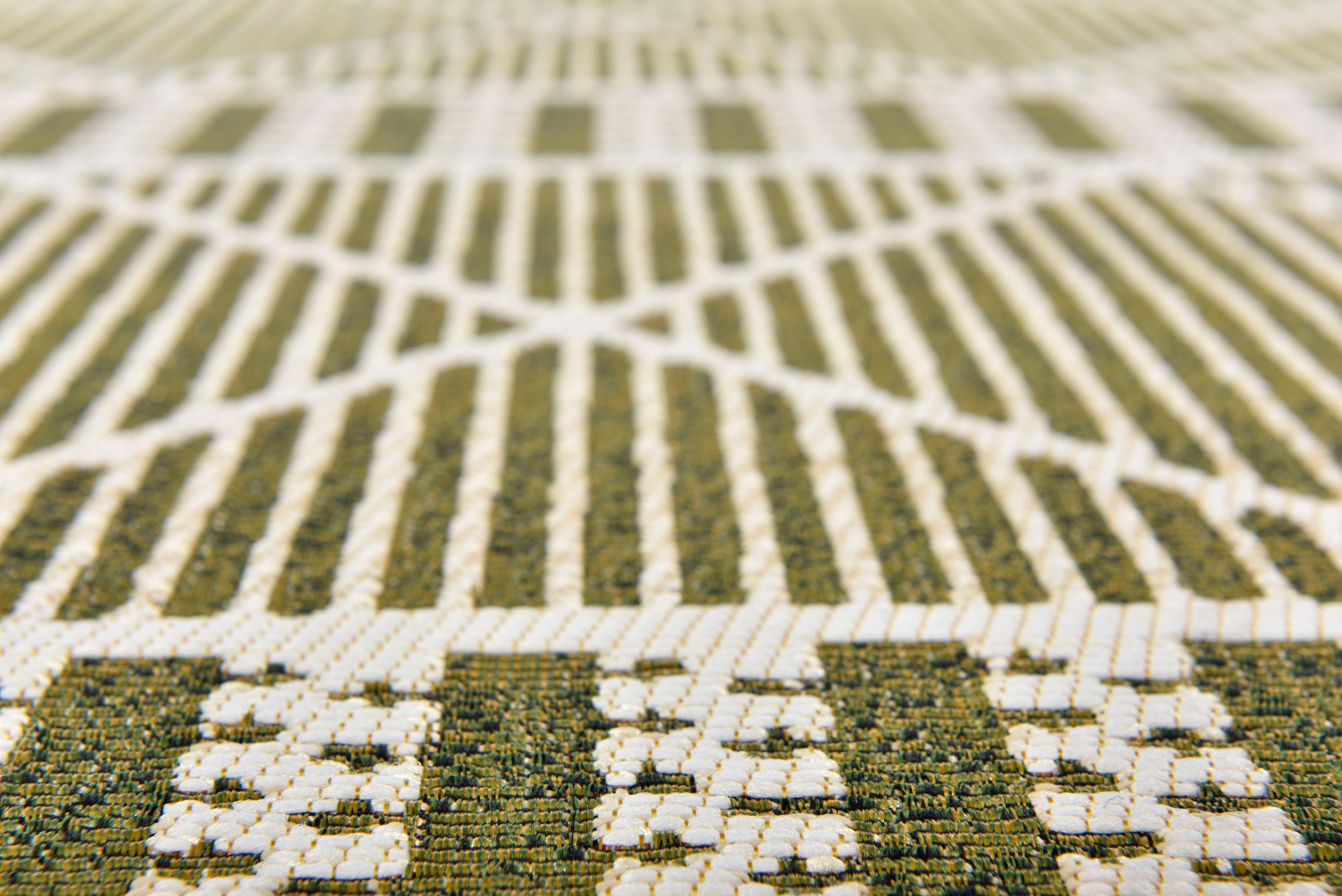 TOM TAILOR HOME Teppich »Funky Outdoor Geometric«, rechteckig, 5 mm Höhe, Flachgewebe, modernes Rauten Design, Outdoor geeignet, Wohnzimmer