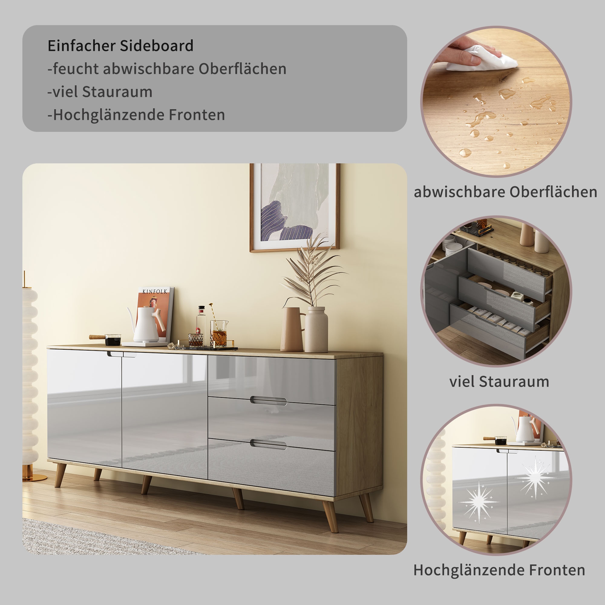 OTTO home Sideboard »Lund«