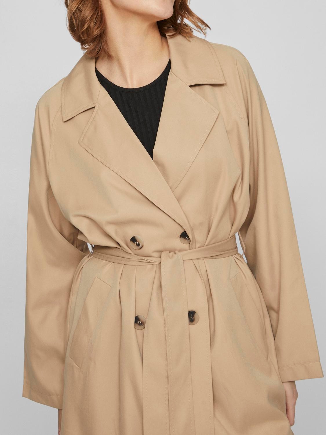 Vila Trenchcoat »VIJANCINE L/S LONG TRENCHCOAT - NOOS«