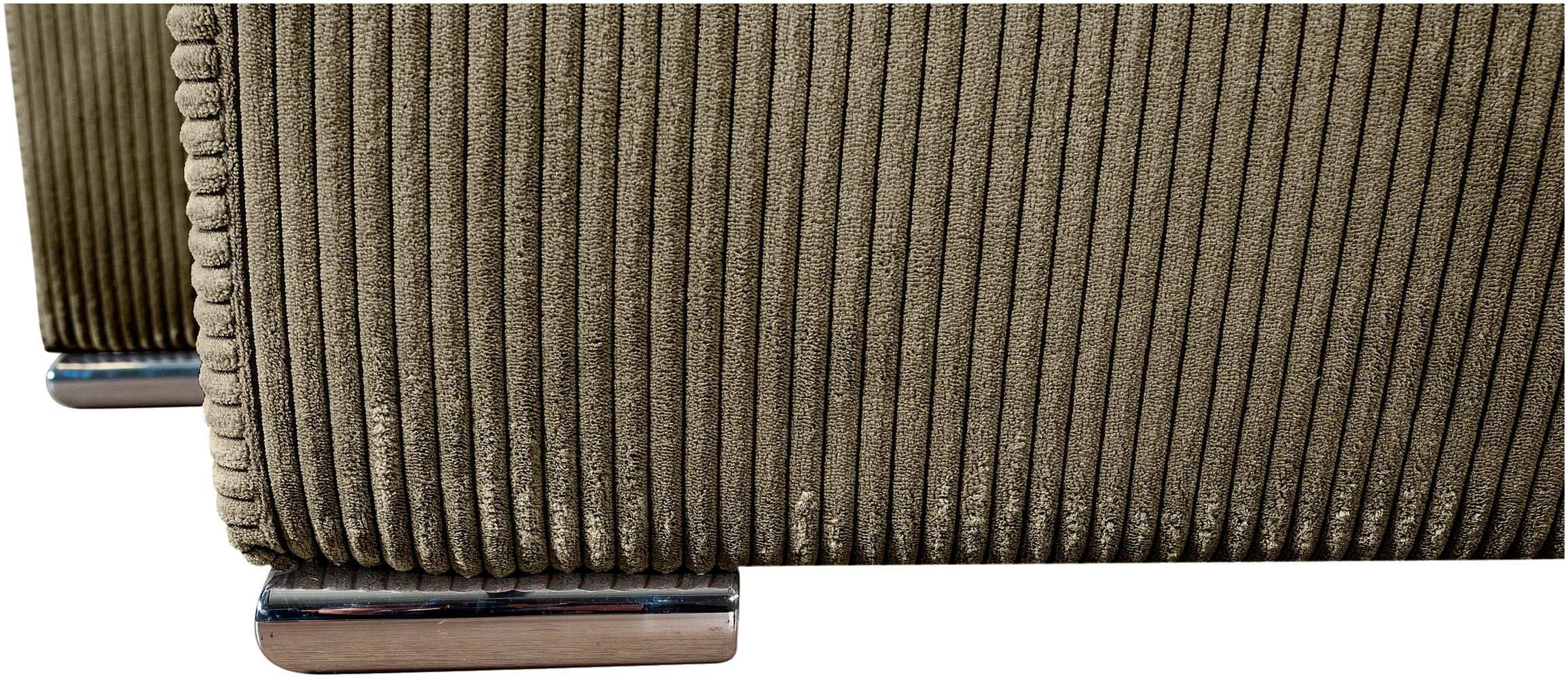 COLLECTION AB Wohnlandschaft »Paola U-Form«, mit Schlaffunktion, Stauraum, Zierkissen und Bonnellfederkern, Cord