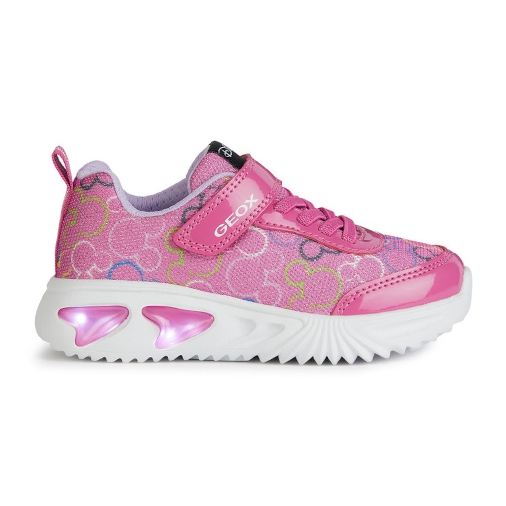 Geox Slip-On Sneaker »J ASSISTER GIRL D«, mit cooler Blinkfunktion