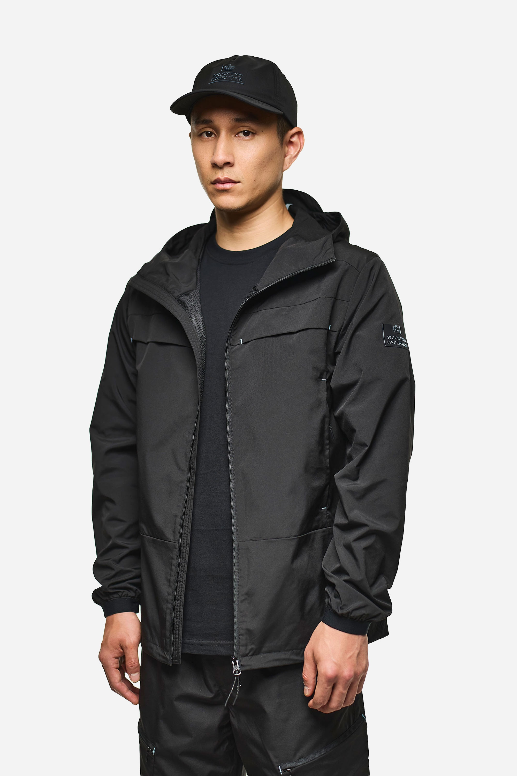 Weekend Offender Wolljacke »GUADALAJARA WINDBREAKER. Herren«, mit Kapuze, Jacke Herren, Übergangsjacke, Kapuze, Regenjacke, Outdoor, Sale