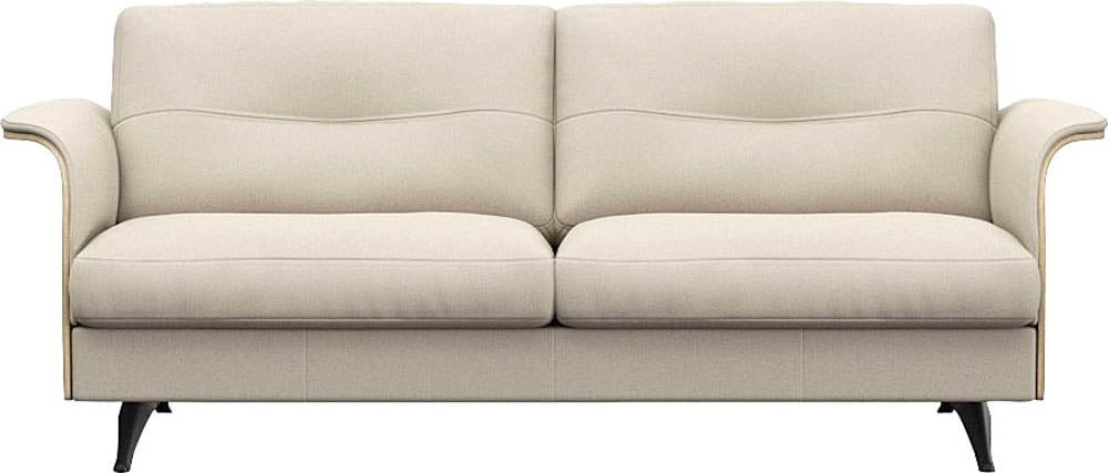 FLEXLUX 2,5-Sitzer "Glow Sofa, Couch," Premium-Sitz: Kaltschaum & Federkern günstig online kaufen