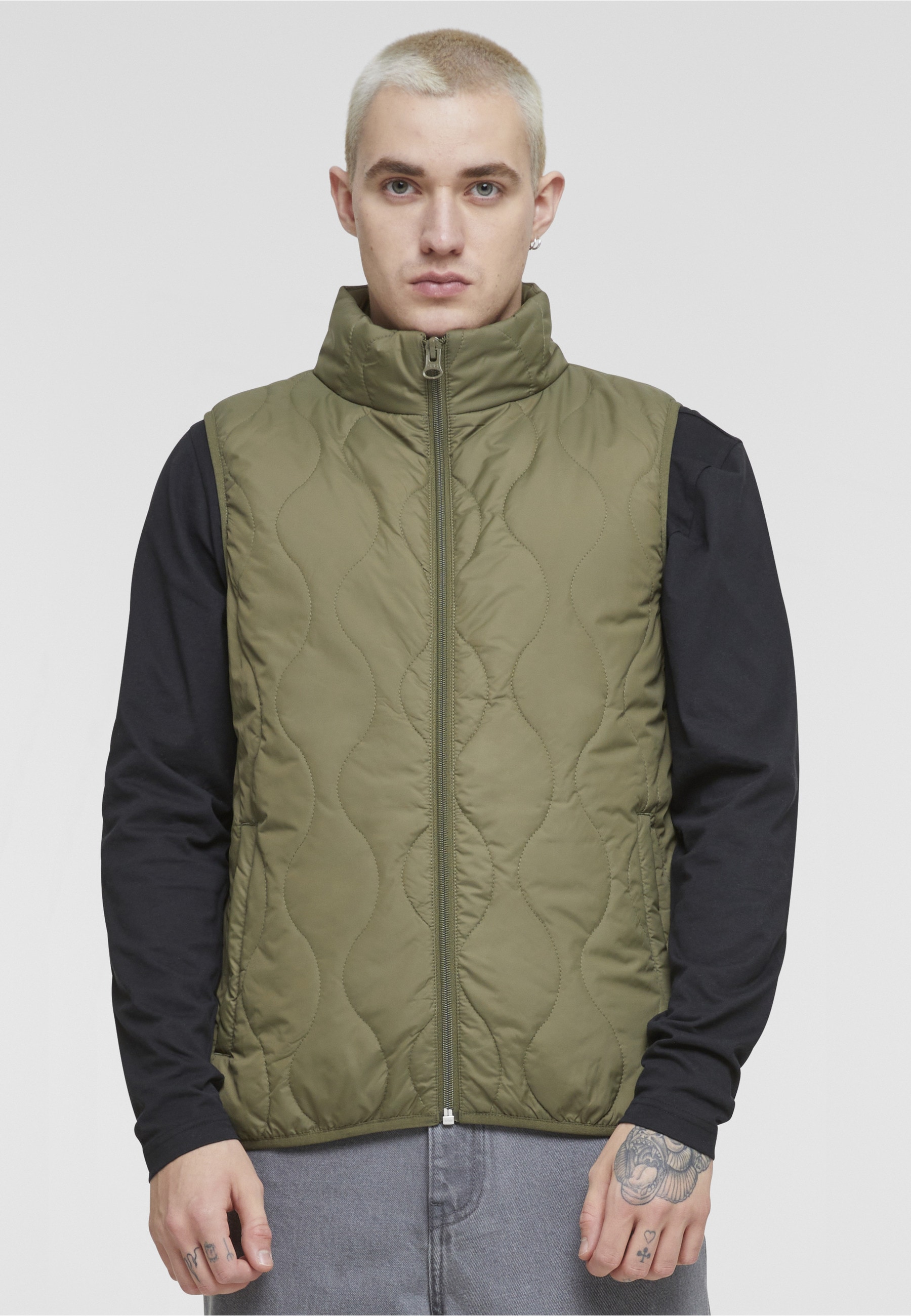 URBAN CLASSICS Steppweste »Urban Classics Mens Super Light Bubble Vest« 1 Stk.