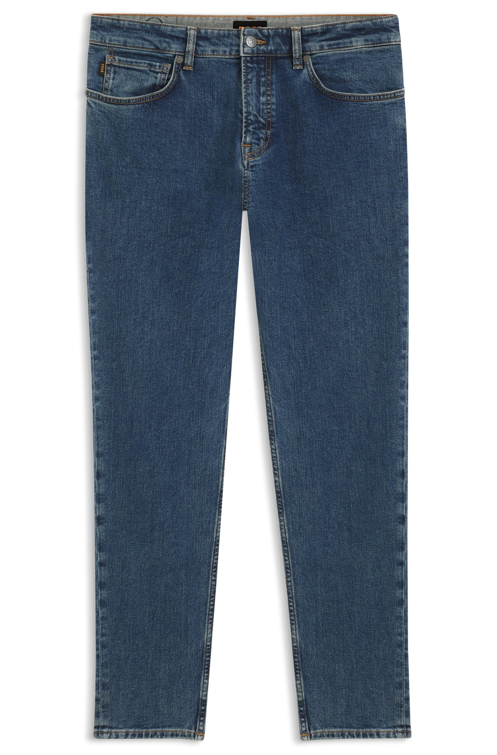 BOSS ORANGE 5-Pocket-Jeans »ONYX BO« Tapered Fit, Stretch-Denim, used washed