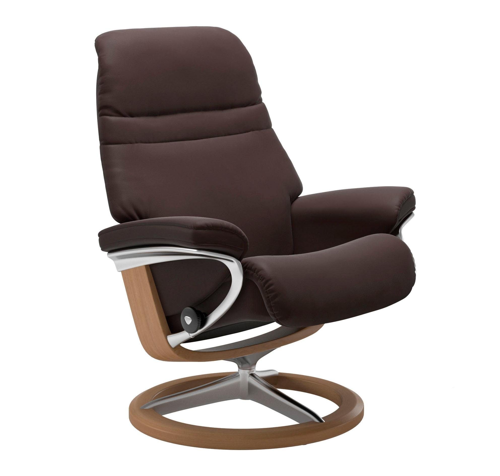 Stressless® Relaxsessel »Sunrise«, mit Signature Base, Größe M, Gestell Eiche