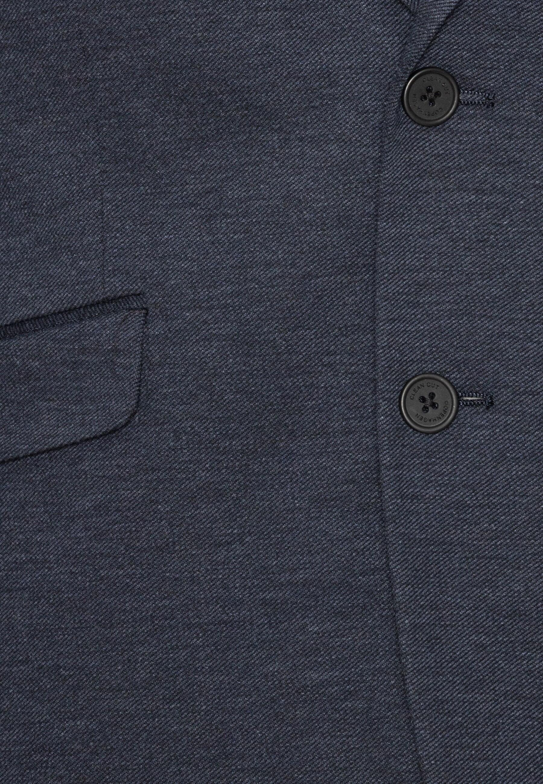 Thumbnail - Clean Cut Copenhagen Strickfleecejacke "Clean Cut Copenhagen Brendon Blazer" 1 Stk. tlg. ohne Kapuze