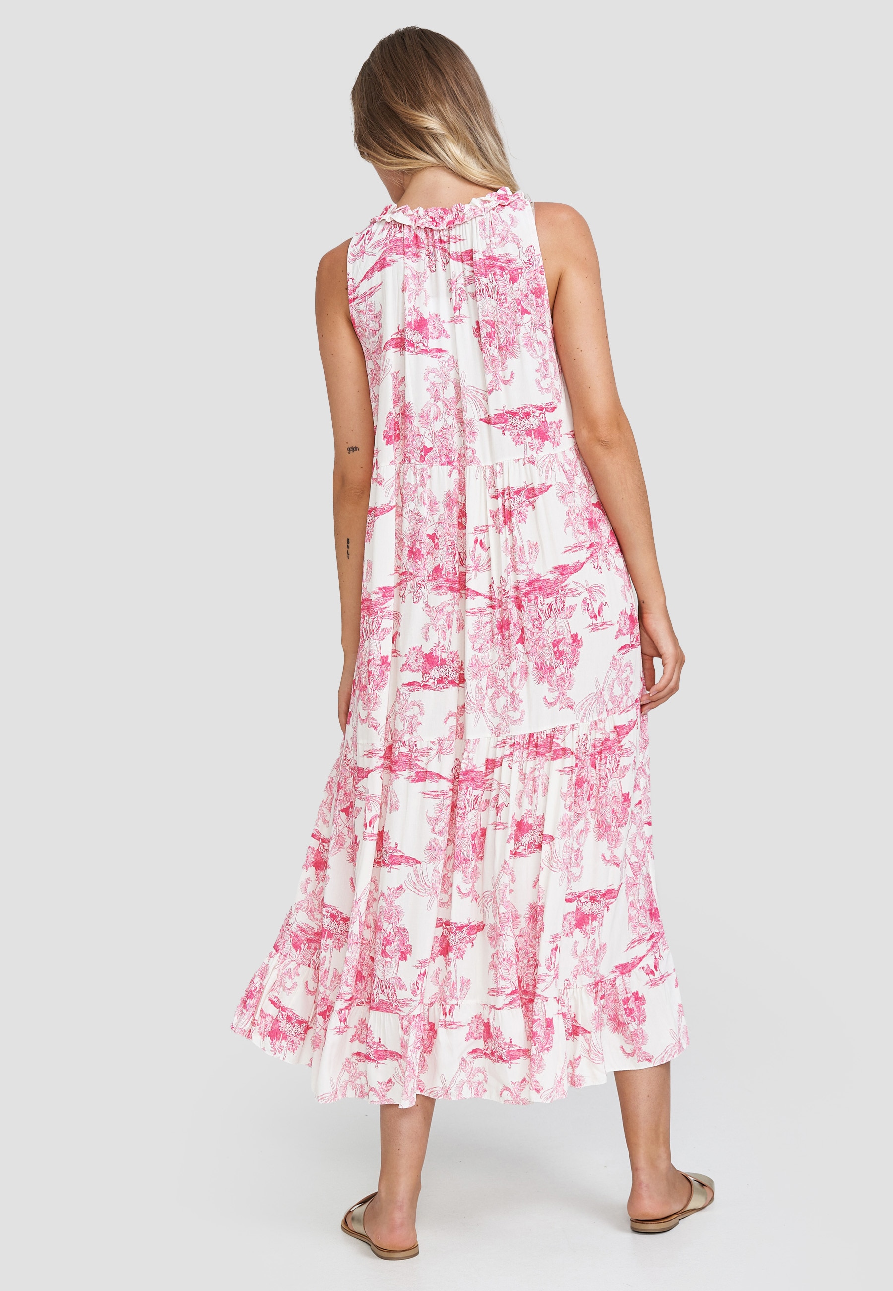 Decay Jerseykleid, in sommerlichem Design