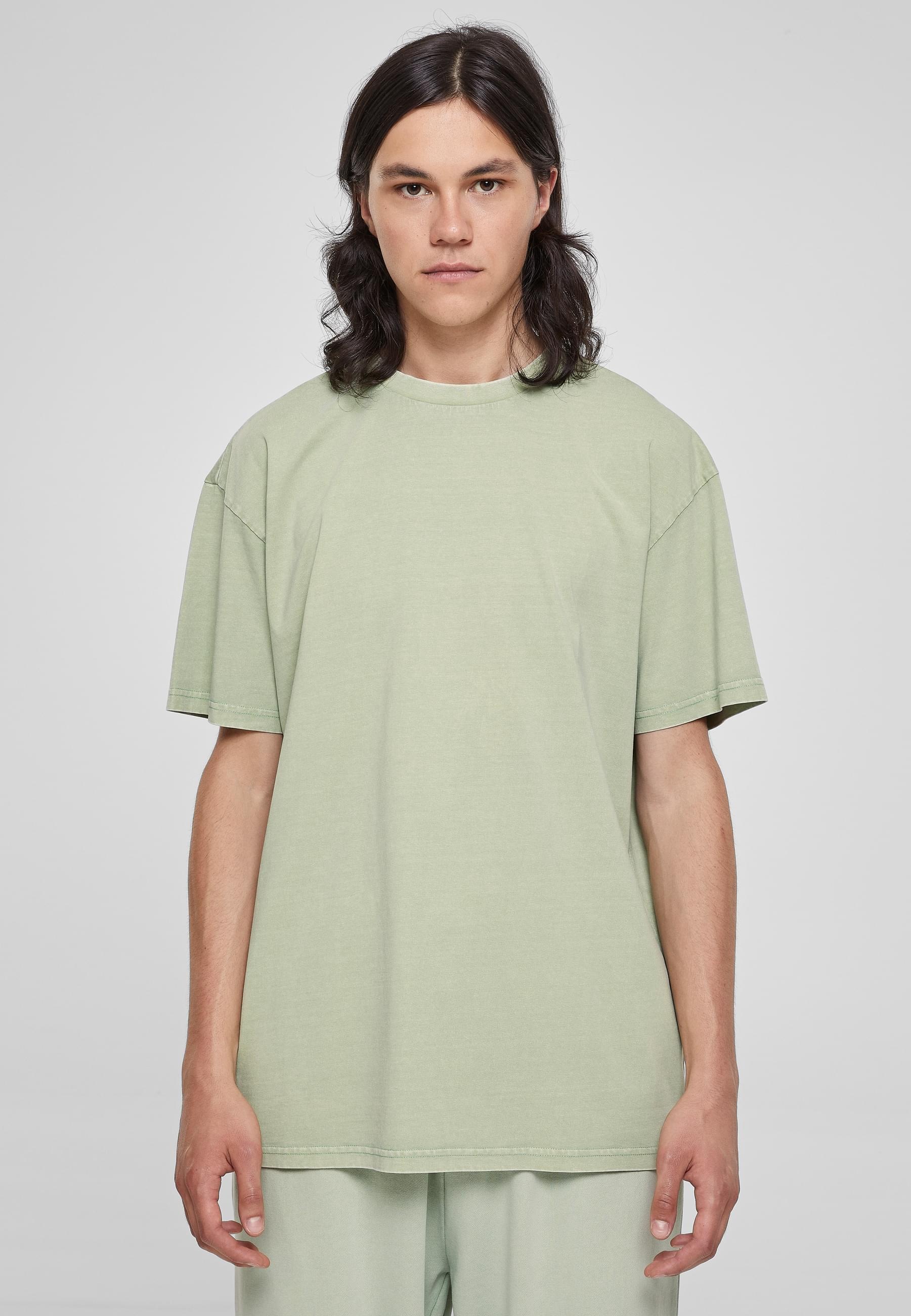 URBAN CLASSICS T-Shirt »Urban Classics Herren Heavy Oversized Acid Wash Tee«, (1 tlg.)