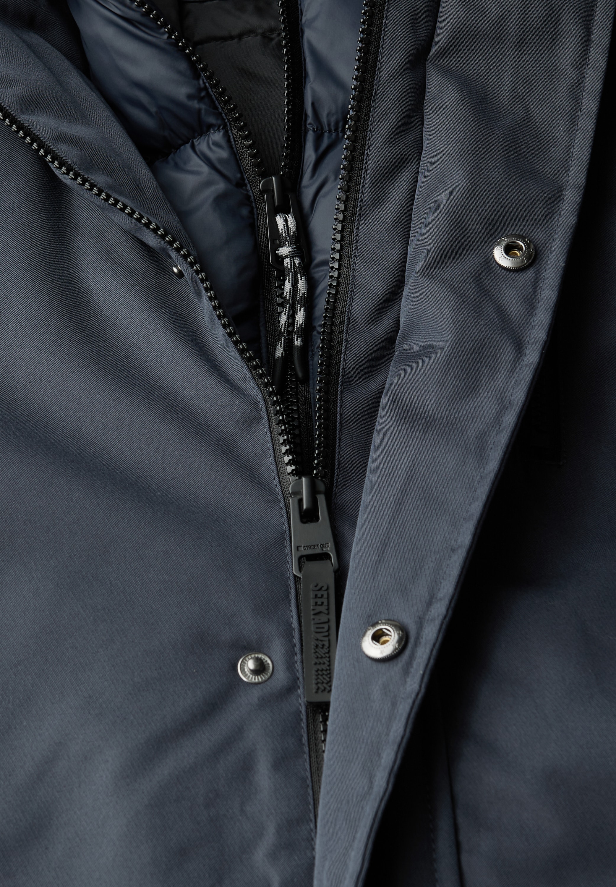 STREET ONE MEN Winterjacke, mit Kapuze, mit Kapuze
