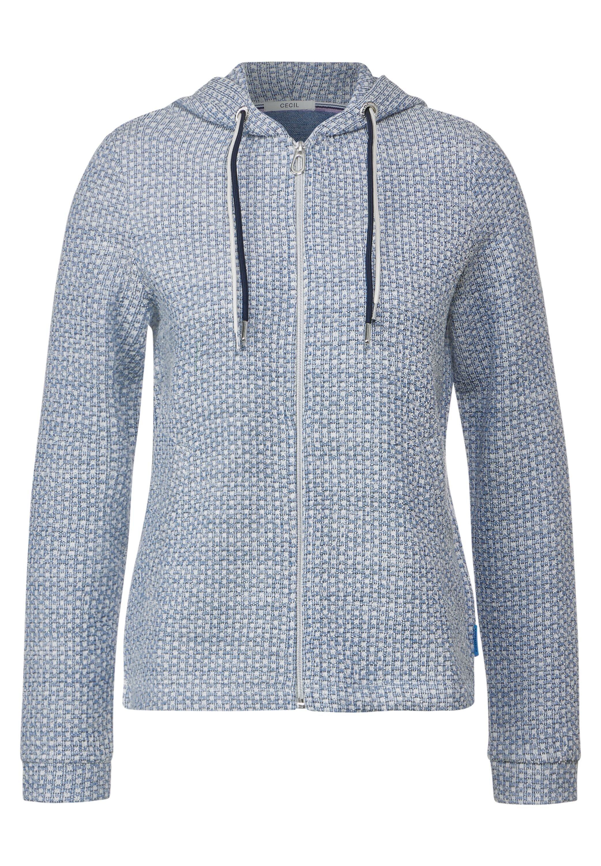 Cecil Shirtjacke, in Jacquard-Qualität