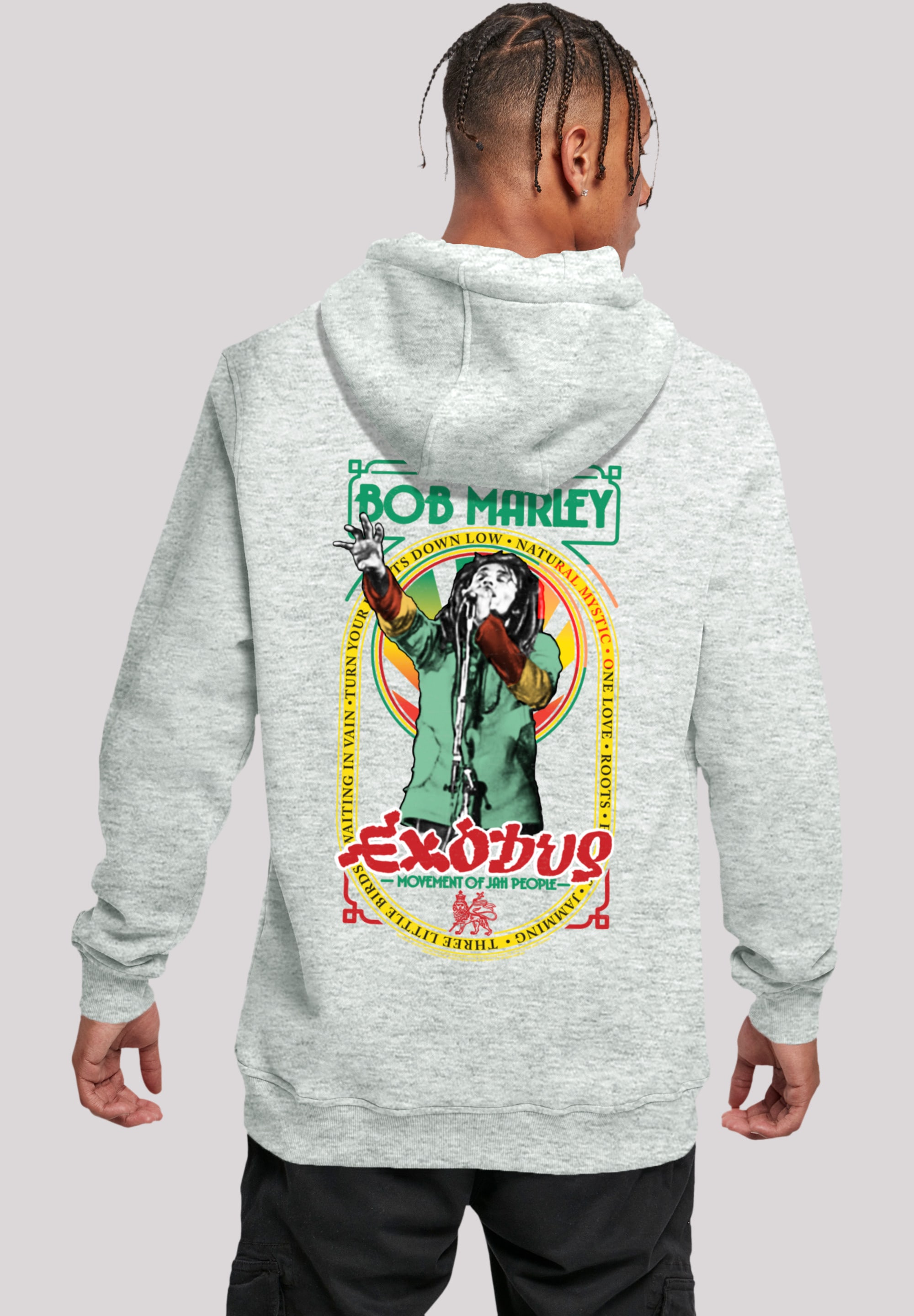 F4NT4STIC Kapuzenpullover "Bob Marley Reggae Music Exodus Singing", Premium günstig online kaufen