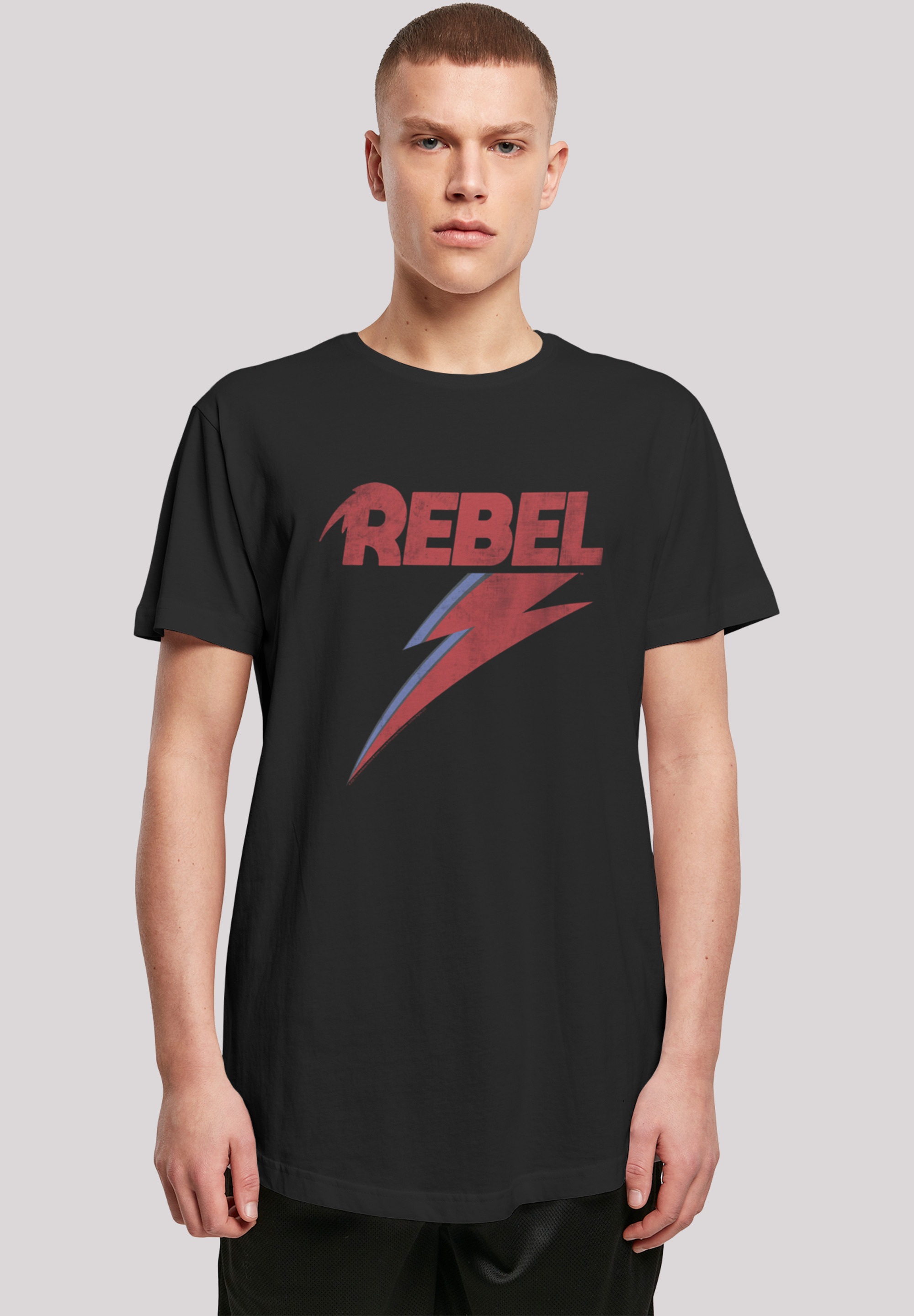 F4NT4STIC T-Shirt "David Bowie Distressed Rebel", Print günstig online kaufen