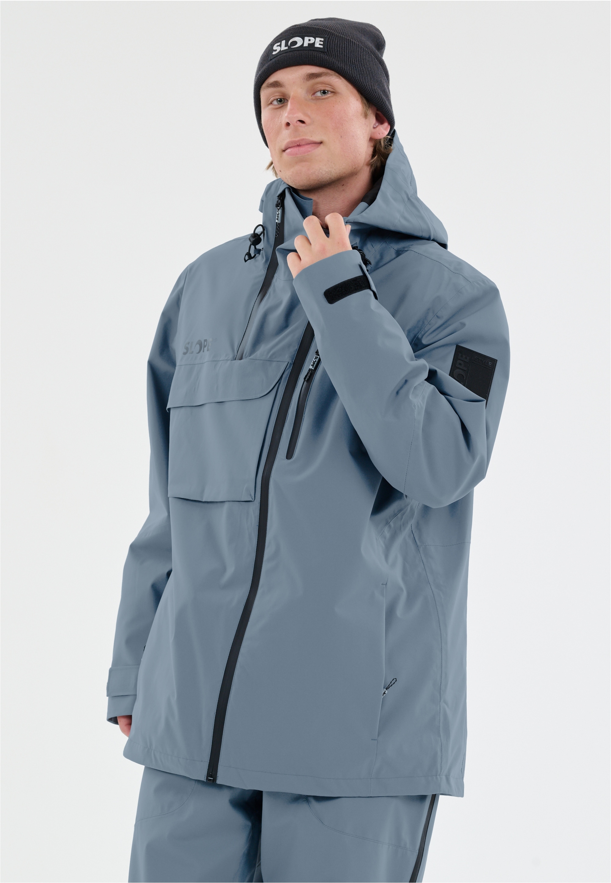 SLOPE Skijacke "Zuko" Mit innovativem Reißverschlussdesign
