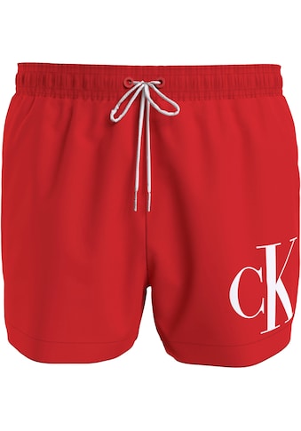 Badeshorts »SHORT DRAWSTRING«, mit großem Logo-Print auf dem Bein