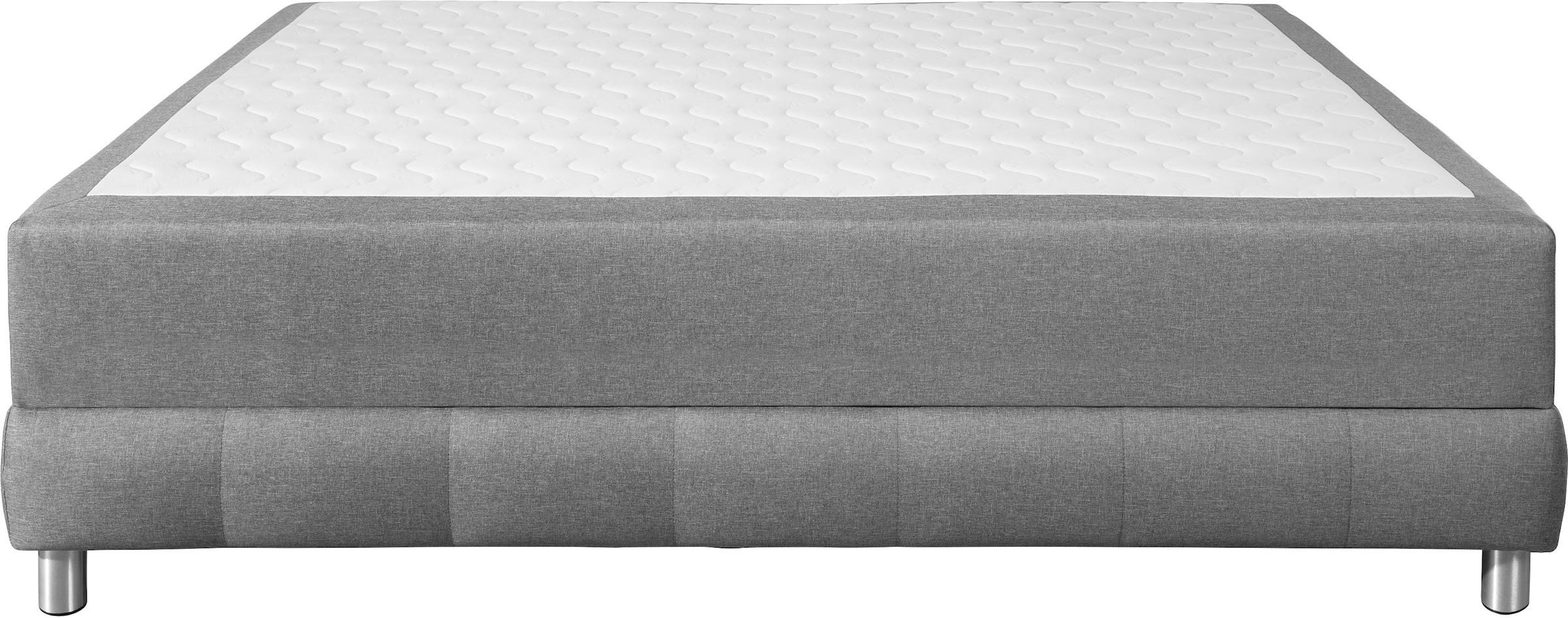 INOSIGN Boxspringbett »Vaasa«, für Dachschrägen geeignet, inkl. Bettkasten und Topper