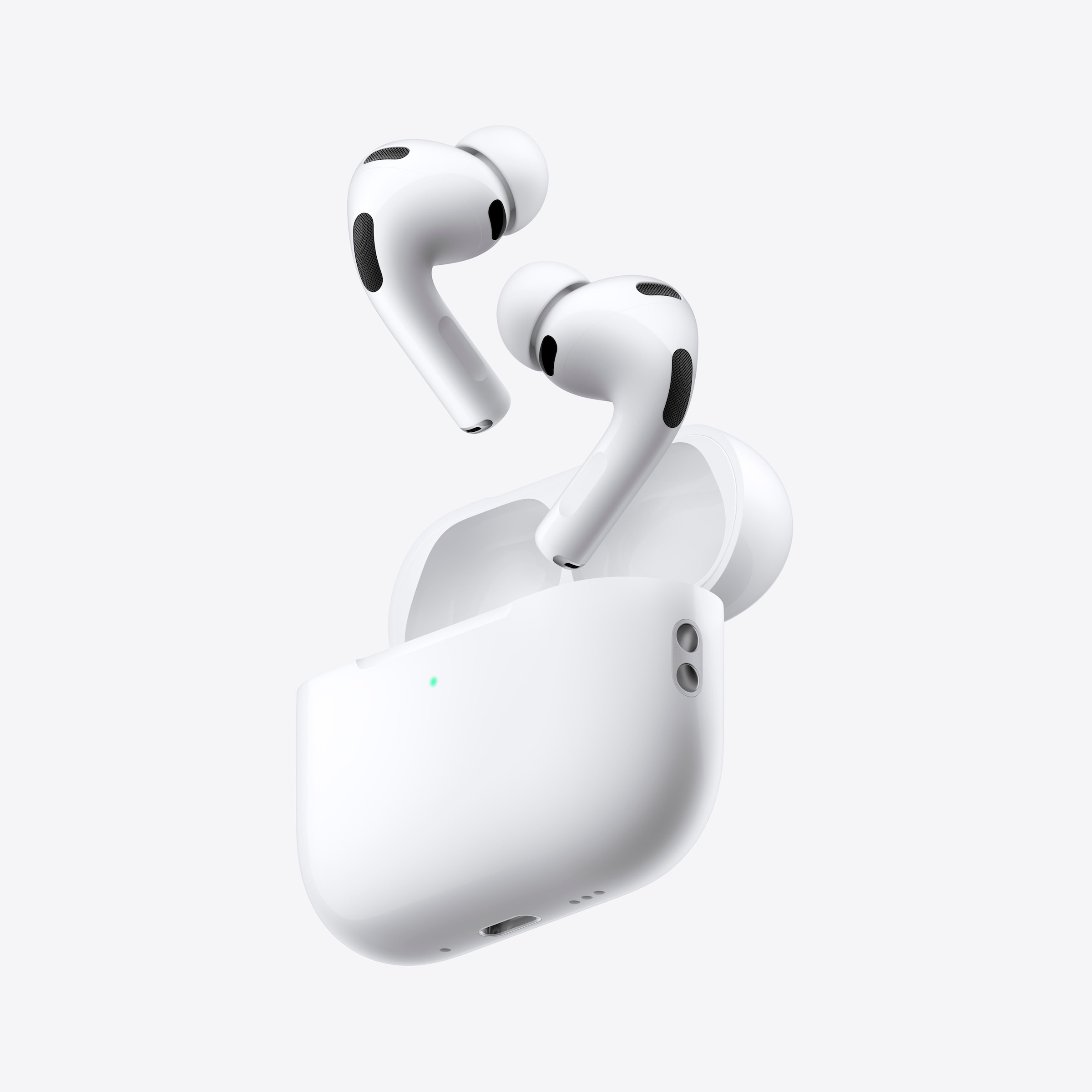 Apple wireless In-Ear-Kopfhörer »AirPods Pro 3«, Bluetooth, Active Noise Cancelling (ANC)-Transparenzmodus-integrierte Steuerung für Anrufe und Musik-kompatibel mit Siri-True Wireless