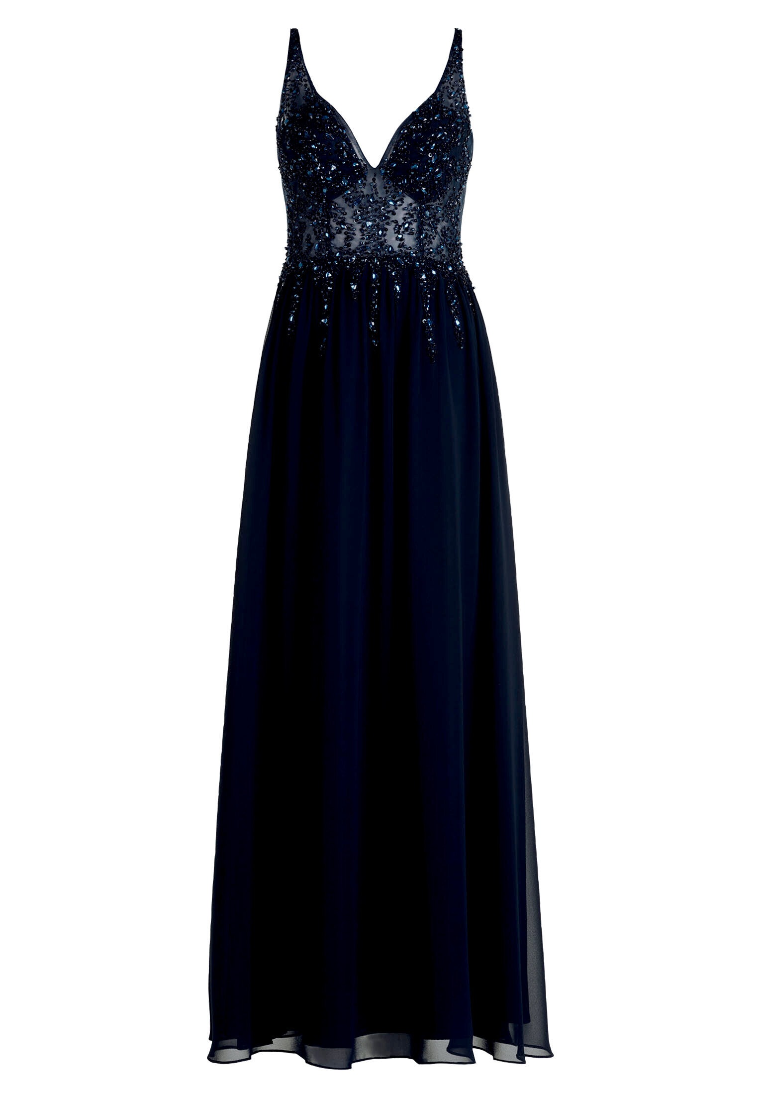 Vera Mont Abendkleid »Damen mit Stickerei« Ohne Tasche Glitzersteine
