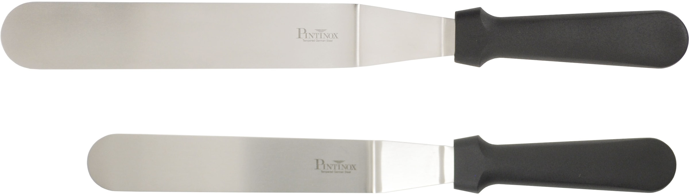 PINTINOX Winkelpalette »Professional«, (Set, 2 tlg.), Edelstahl, spülmaschinengeeignet, 2-teilig, 16 und 20,3 cm