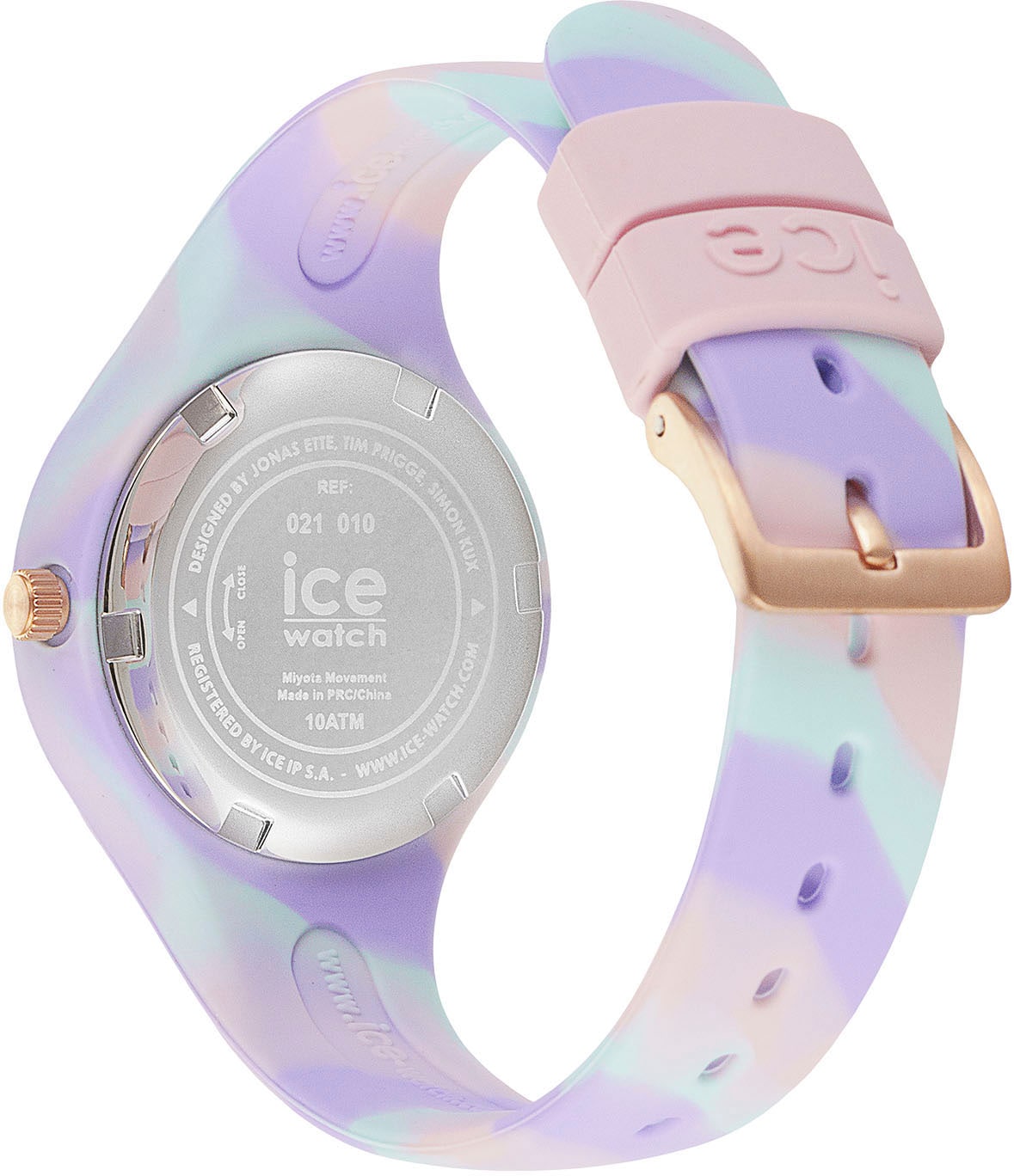 ice-watch Quarzuhr »ICE - Extra-Small tie BAUR dye 021010« Sweet lilac and - 3H, | 