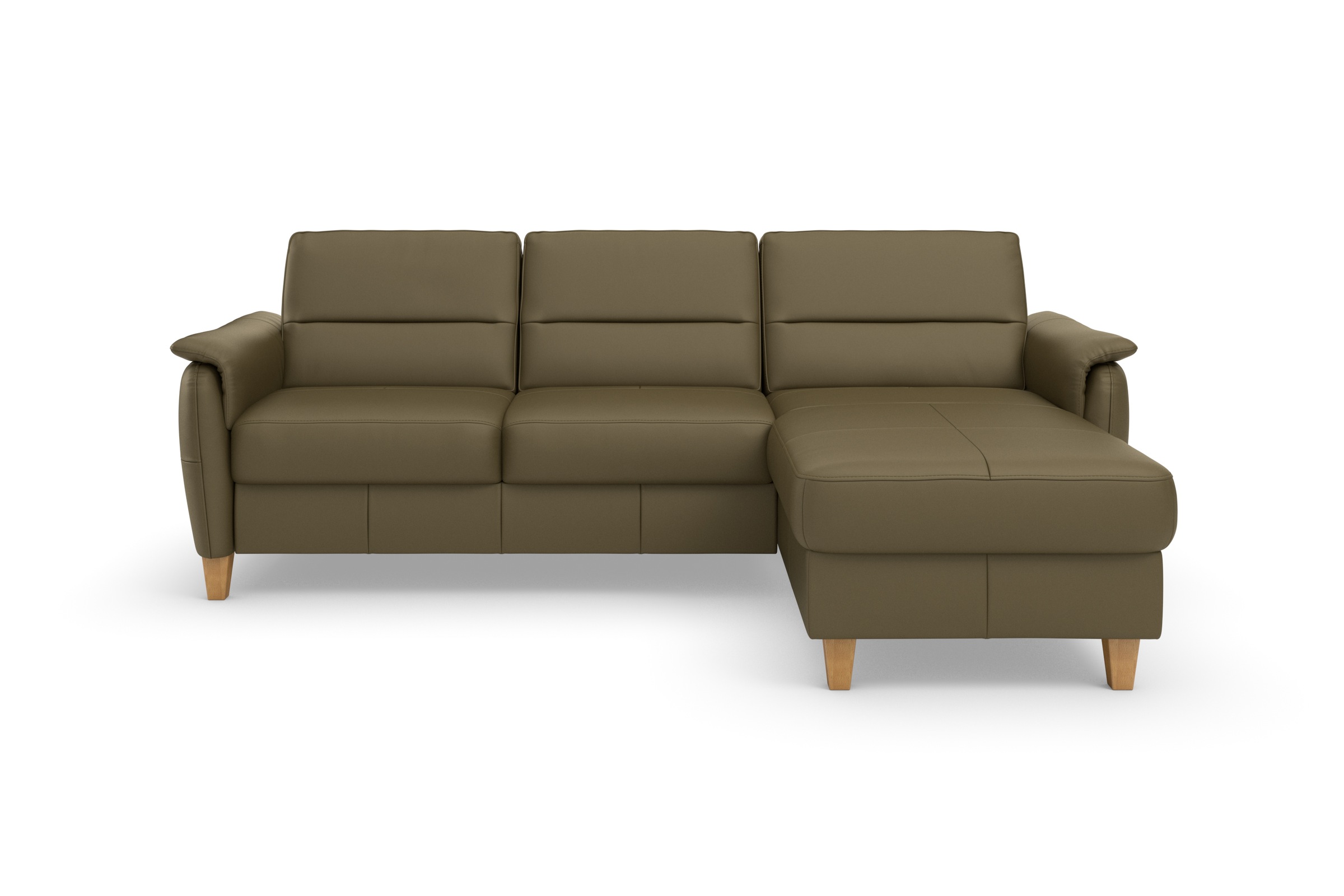 Home affaire Ecksofa "Palmera L-Form, B: 244 cm" optional Bettfunktion & Be günstig online kaufen