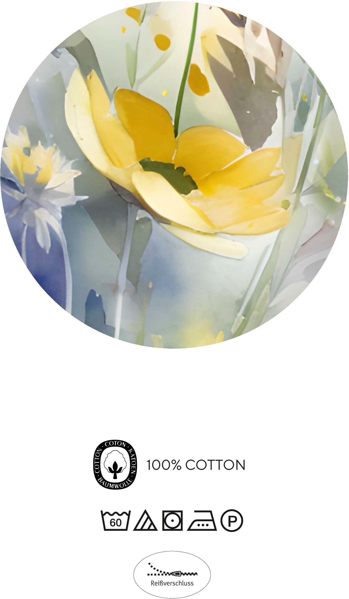 Biberna Bettwäsche »616322« 2 feiner Glanz + weicher Griff, pflegeleicht, ganzjährig einsetzbar, RV