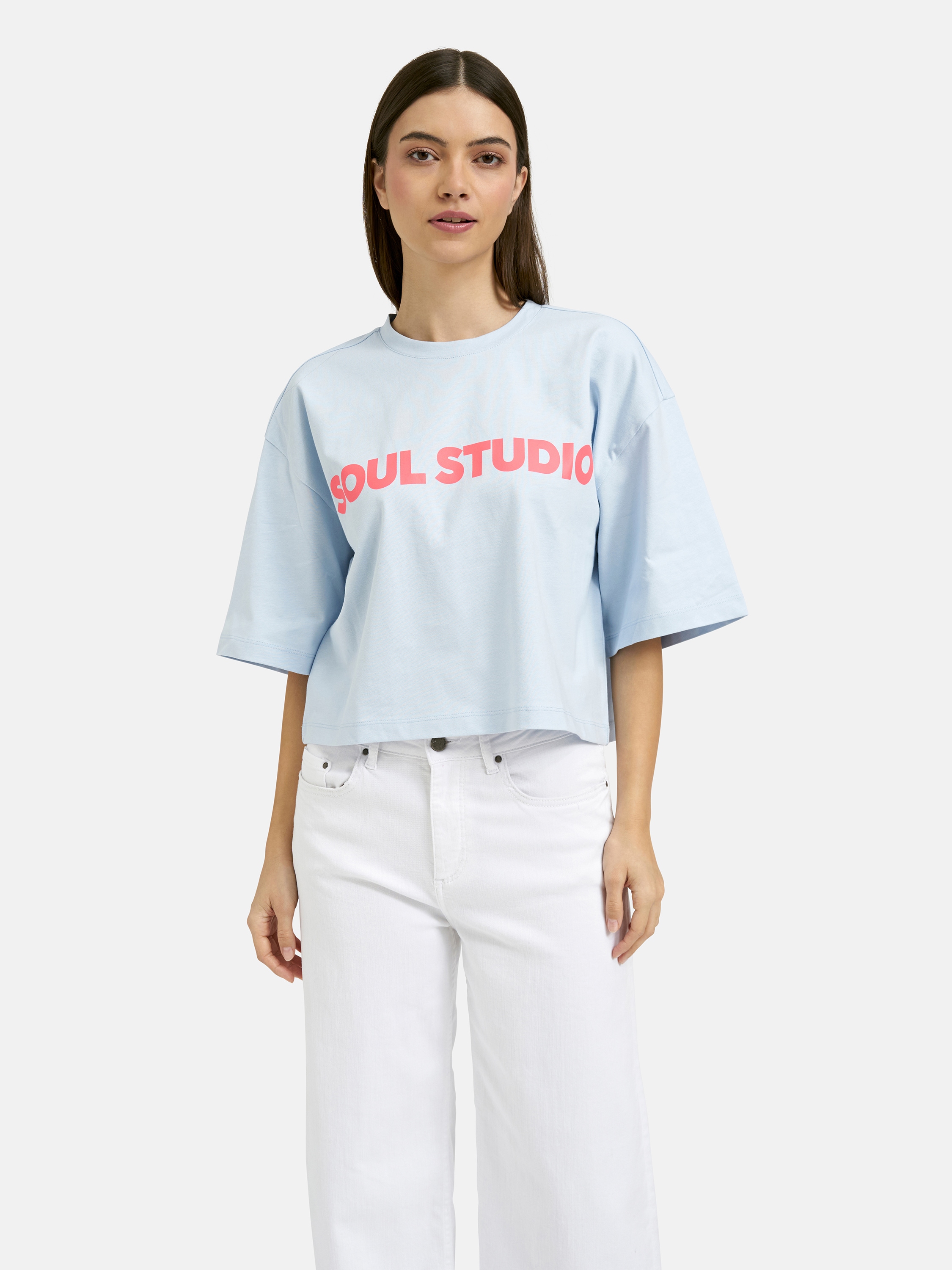 Smith & Soul Rundhalsshirt aus Baumwolle günstig online kaufen