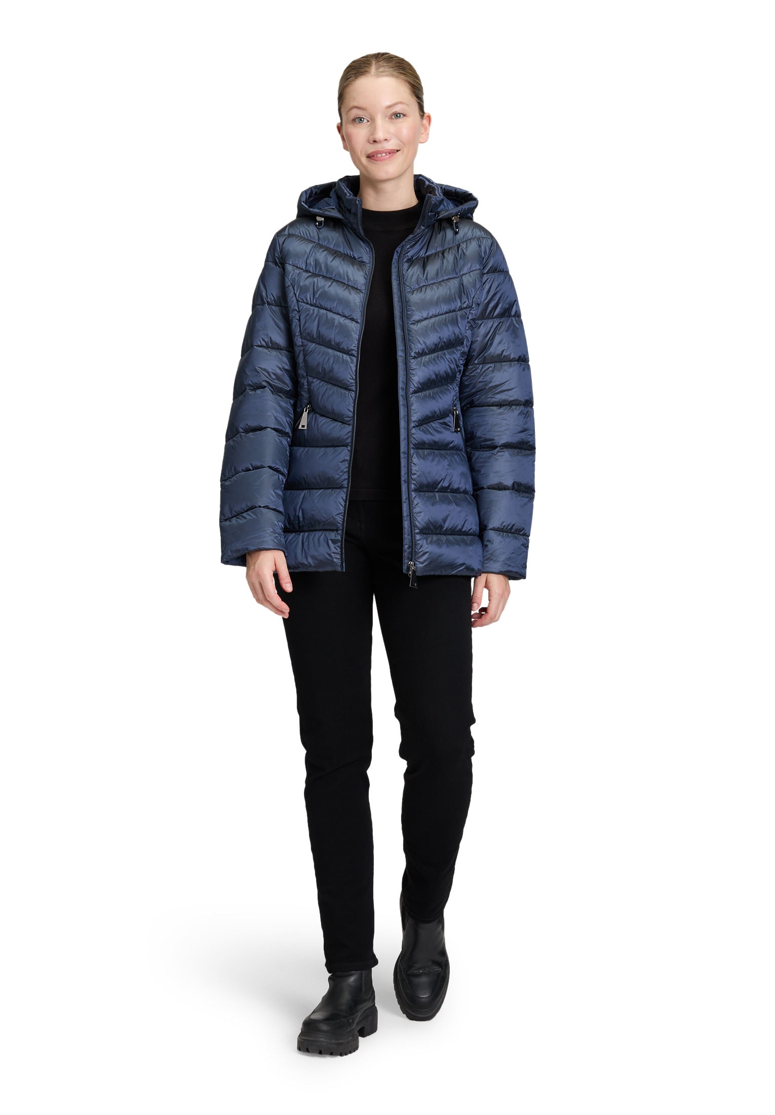 Betty Barclay Outdoorjacke »Betty Barclay Damen Outdoorjacke mit abnehmbarer Kapuze«, mit Kapuze