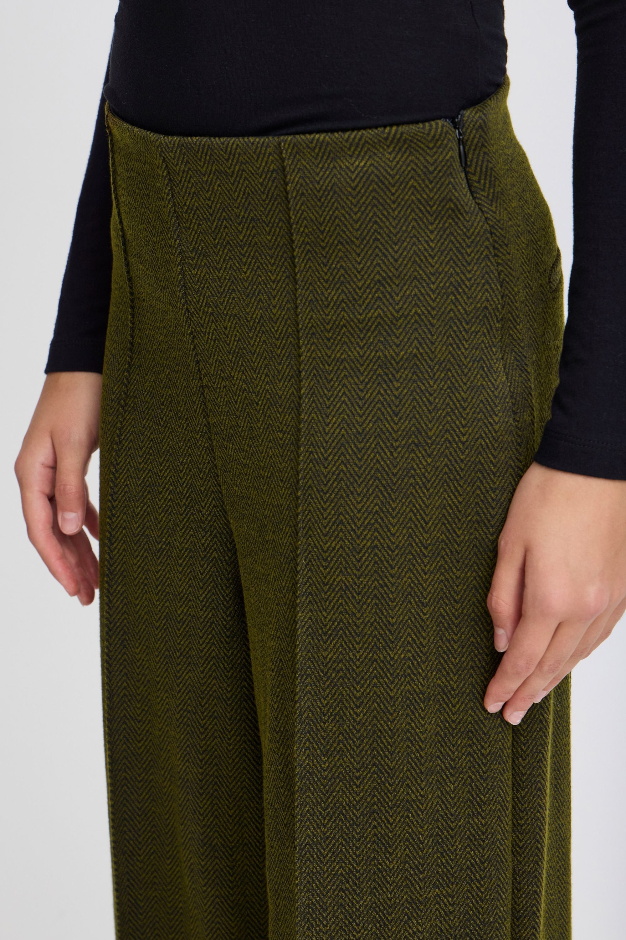 Ichi Stoffhose »Stoffhose IHKATE JACQUARD PA9«