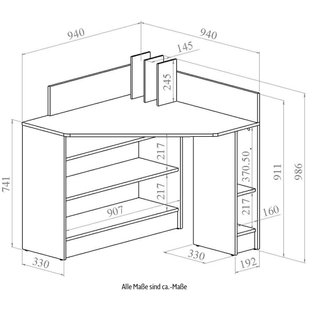 TemaHome Schreibtisch »WALL«