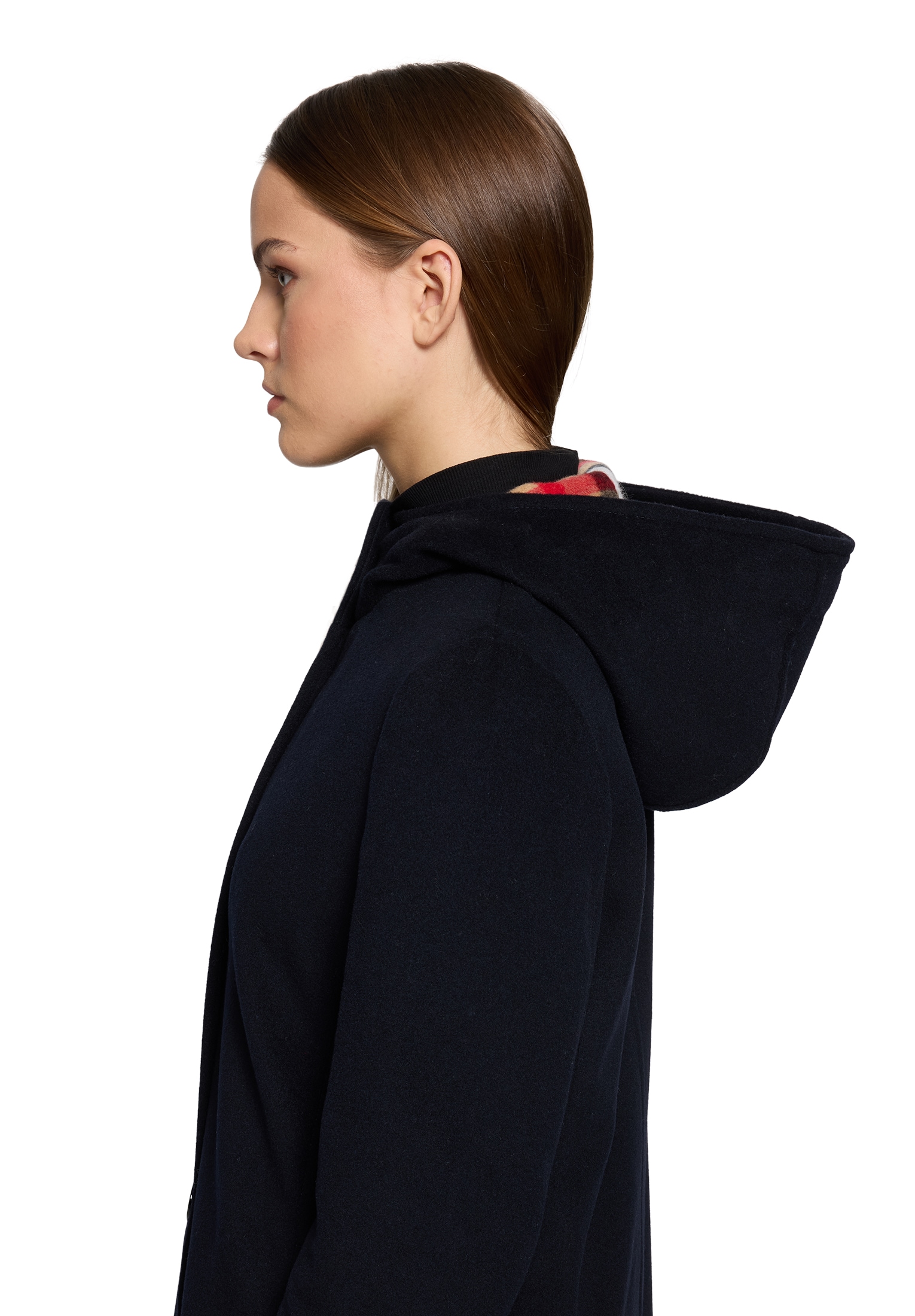 Gil Bret Wolljacke mit Kapuze mit Kapuze