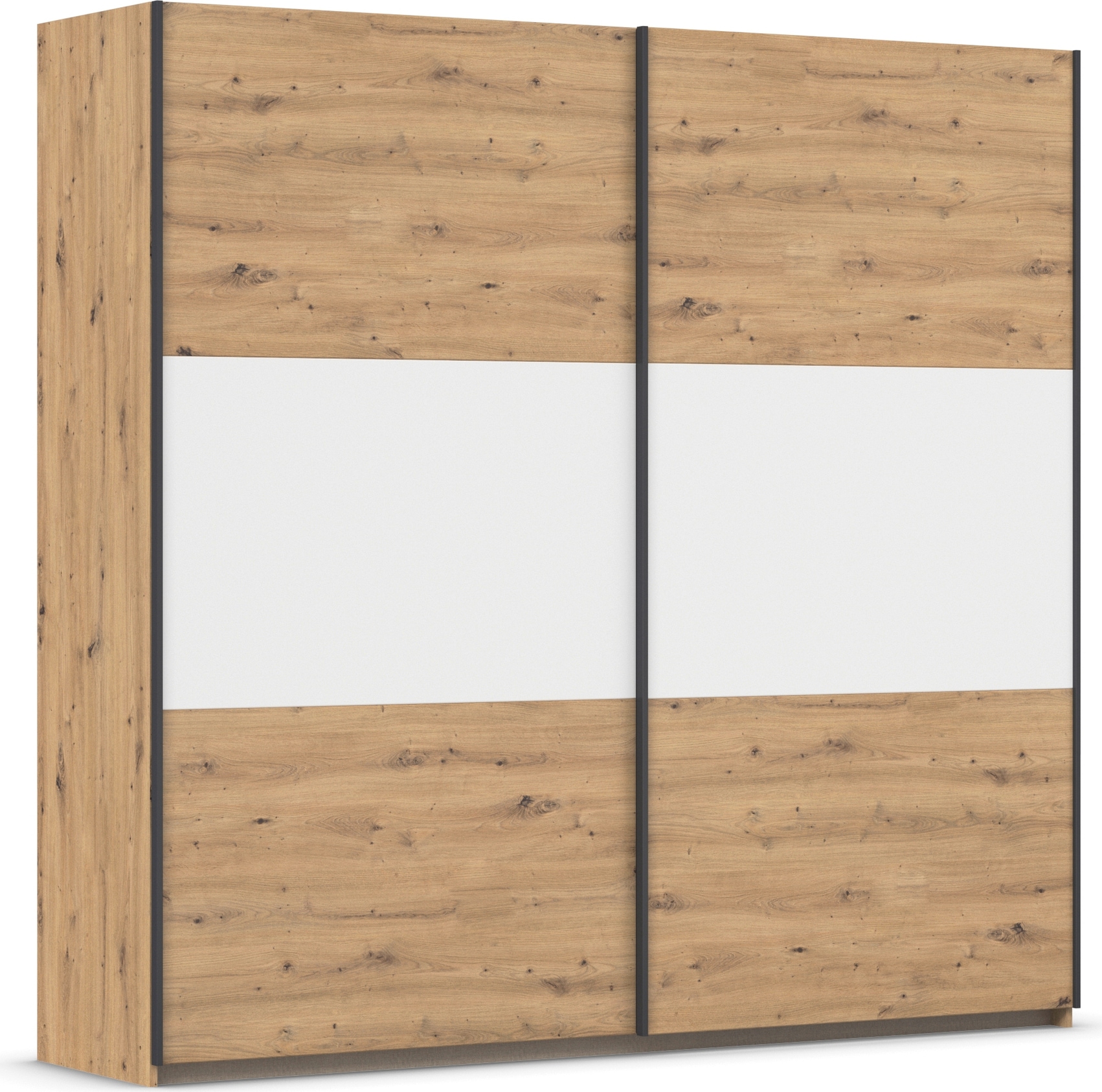 rauch 1100000002199 "Kleiderschrank Schrank Garderobe Garderobenschrank Wäscheschrank NEO" 3 verschiedene Ausstattungen BASIC/CLASSIC/PREMIUM (inkl. SOFT-CLOSE), mit großzügigem Stauraum und vielfältigen Farbkombinationen