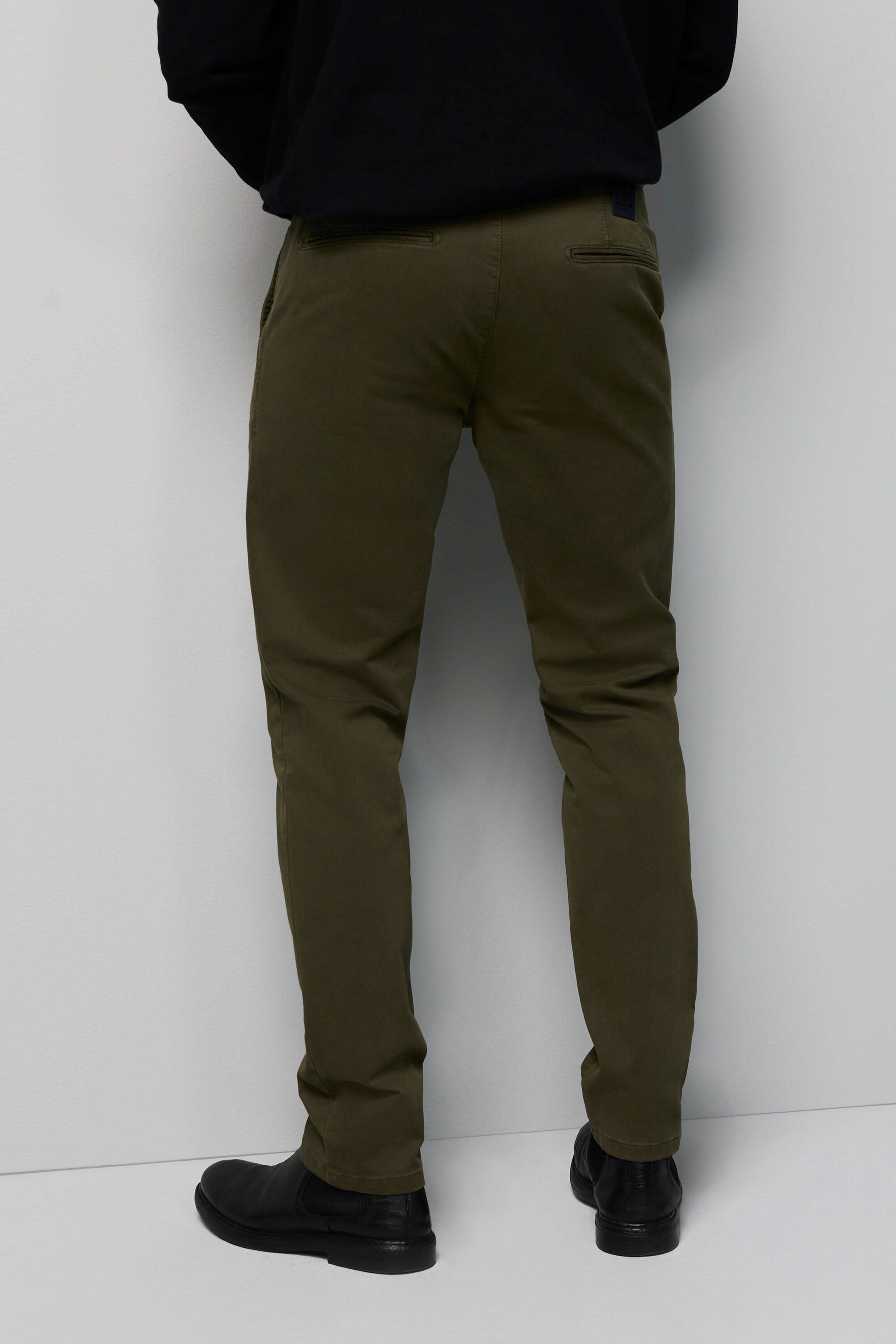 MEYER Chinos »M5 Chino«, im unifarbenen Design