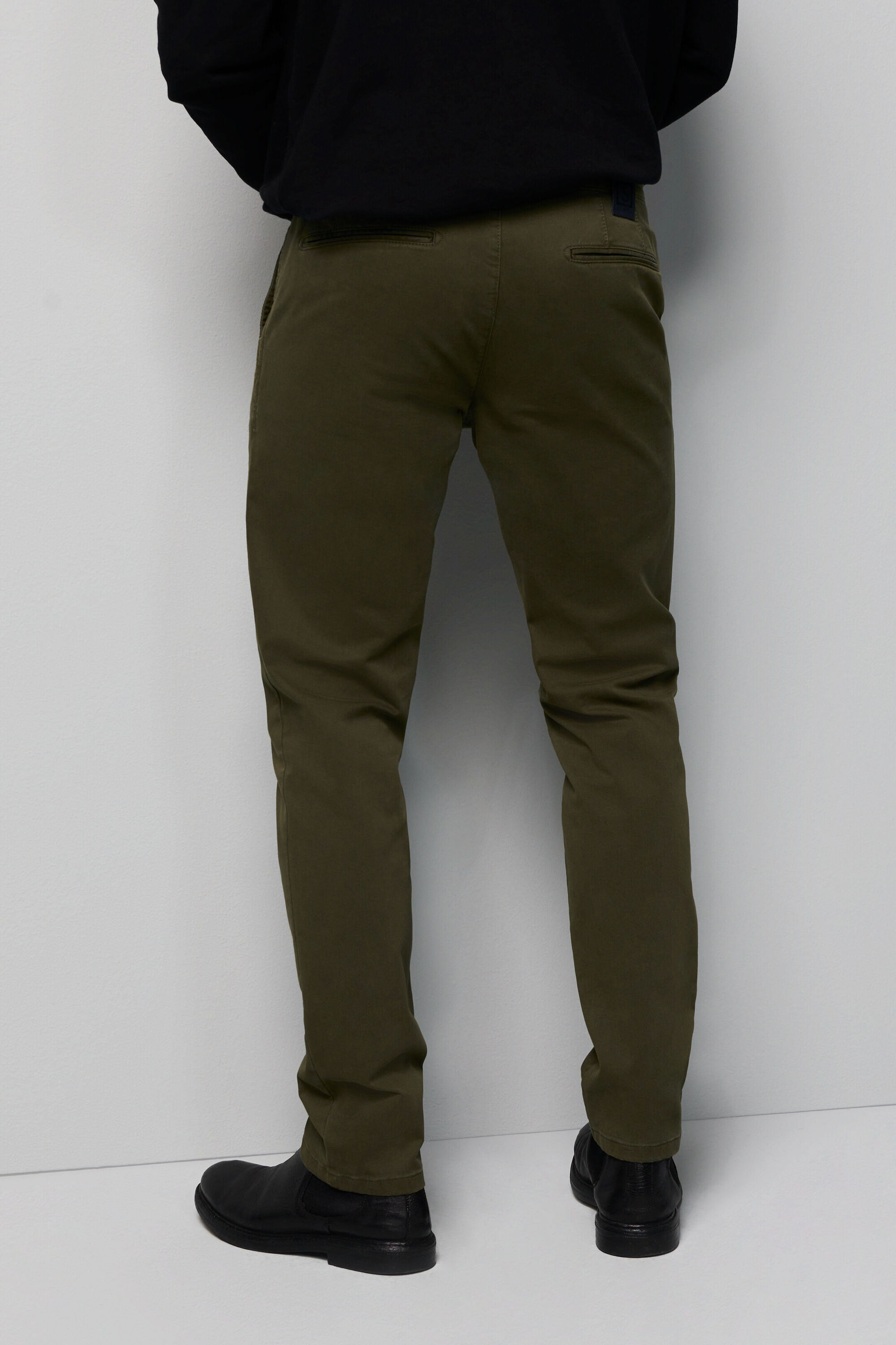 Thumbnail - MEYER Chinos "M5 Chino" im unifarbenen Design