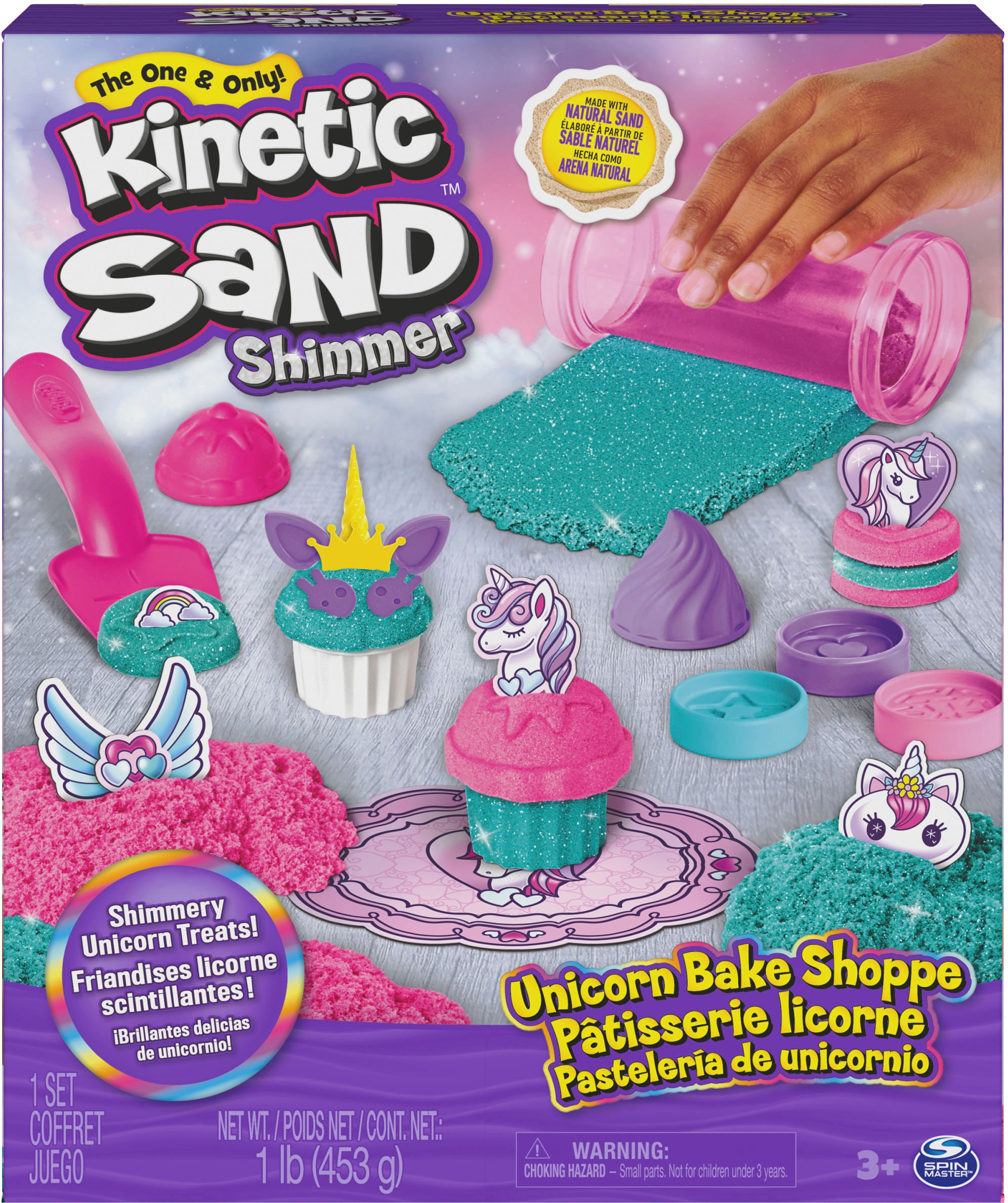 Kreativset »Kinetic Sand - Unicorn Bake Shoppe 454 g«