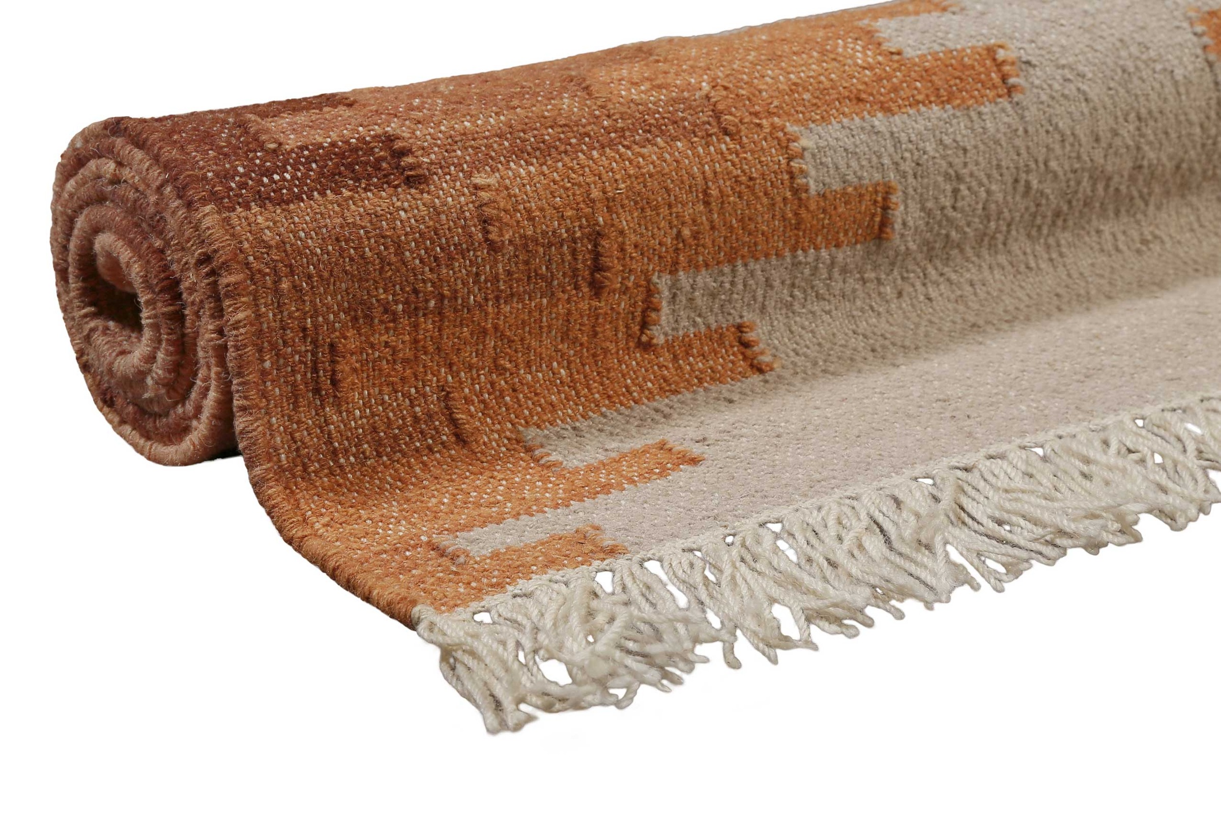 Green Looop Belle Wool Rug Beige 300x400cm 3