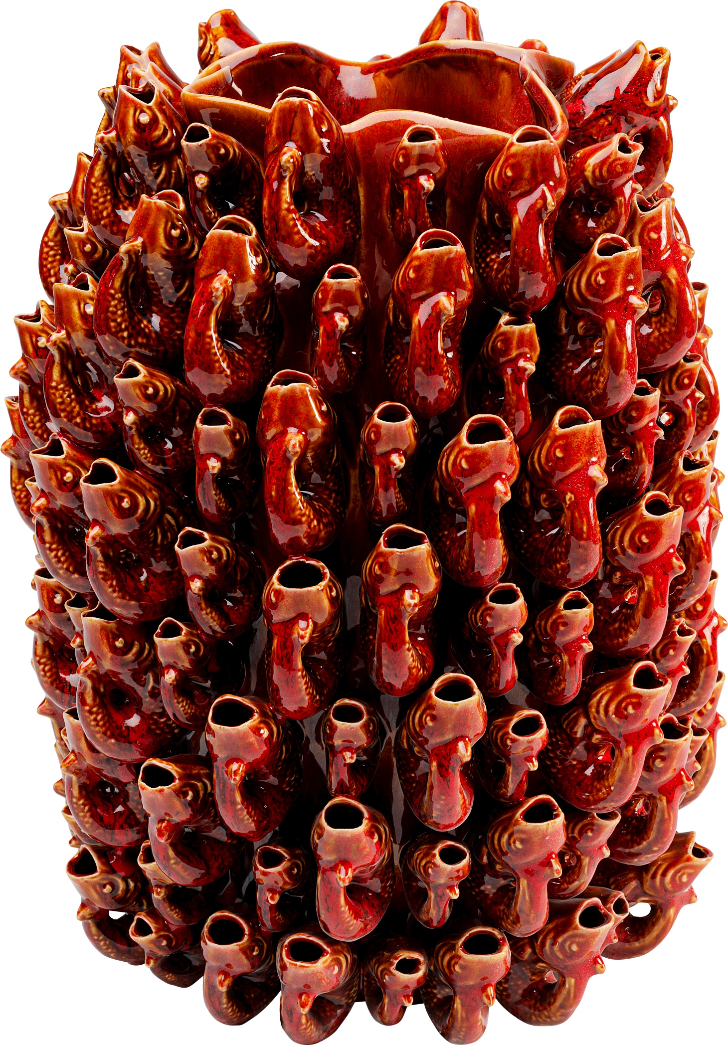 Kare Design Dekovase "Goldfish" 47 oder 63 cm
