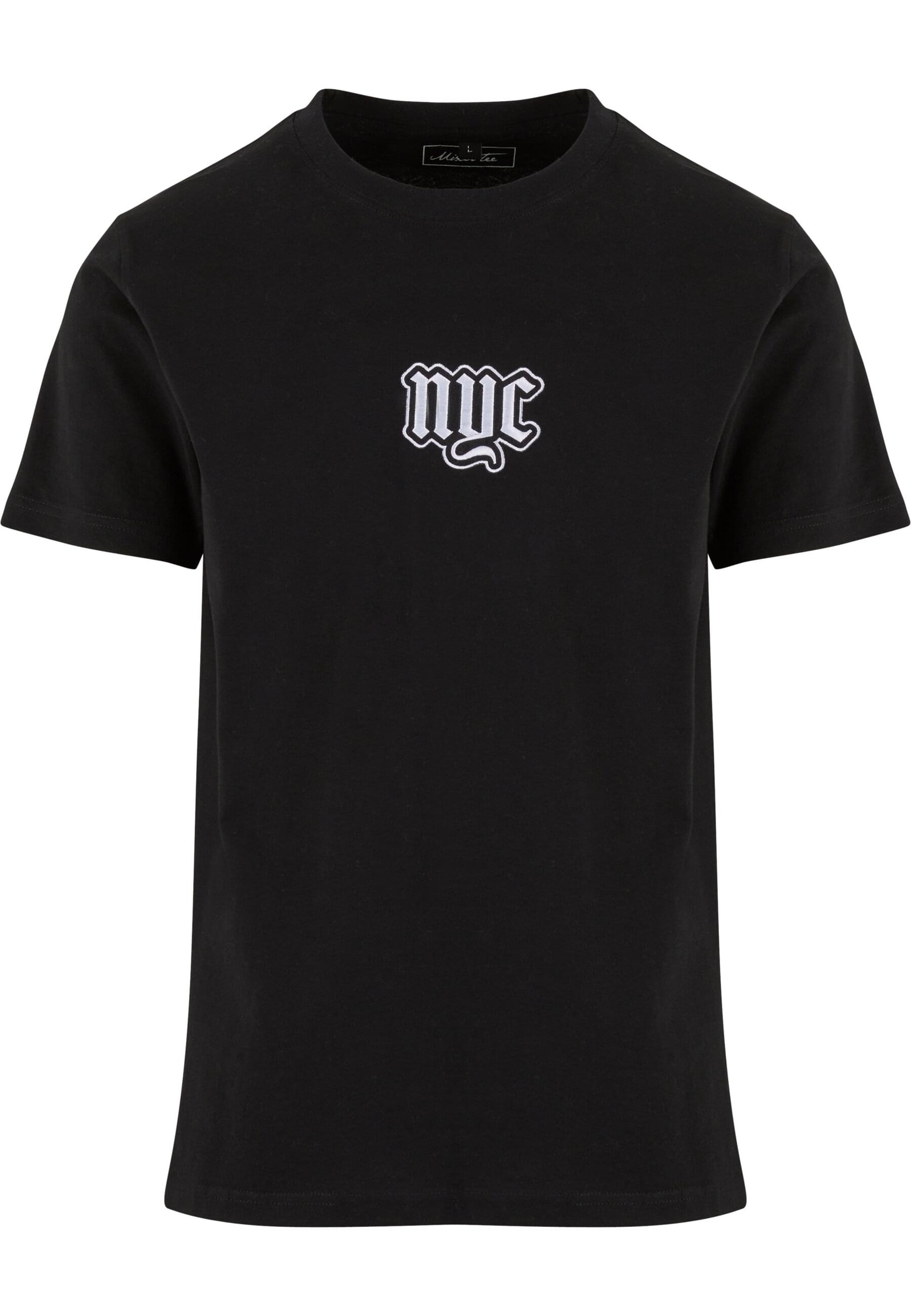 MisterTee T-Shirt "MisterTee NYC Old English Wording Patch Tee" 1 Stk. tlg. günstig online kaufen