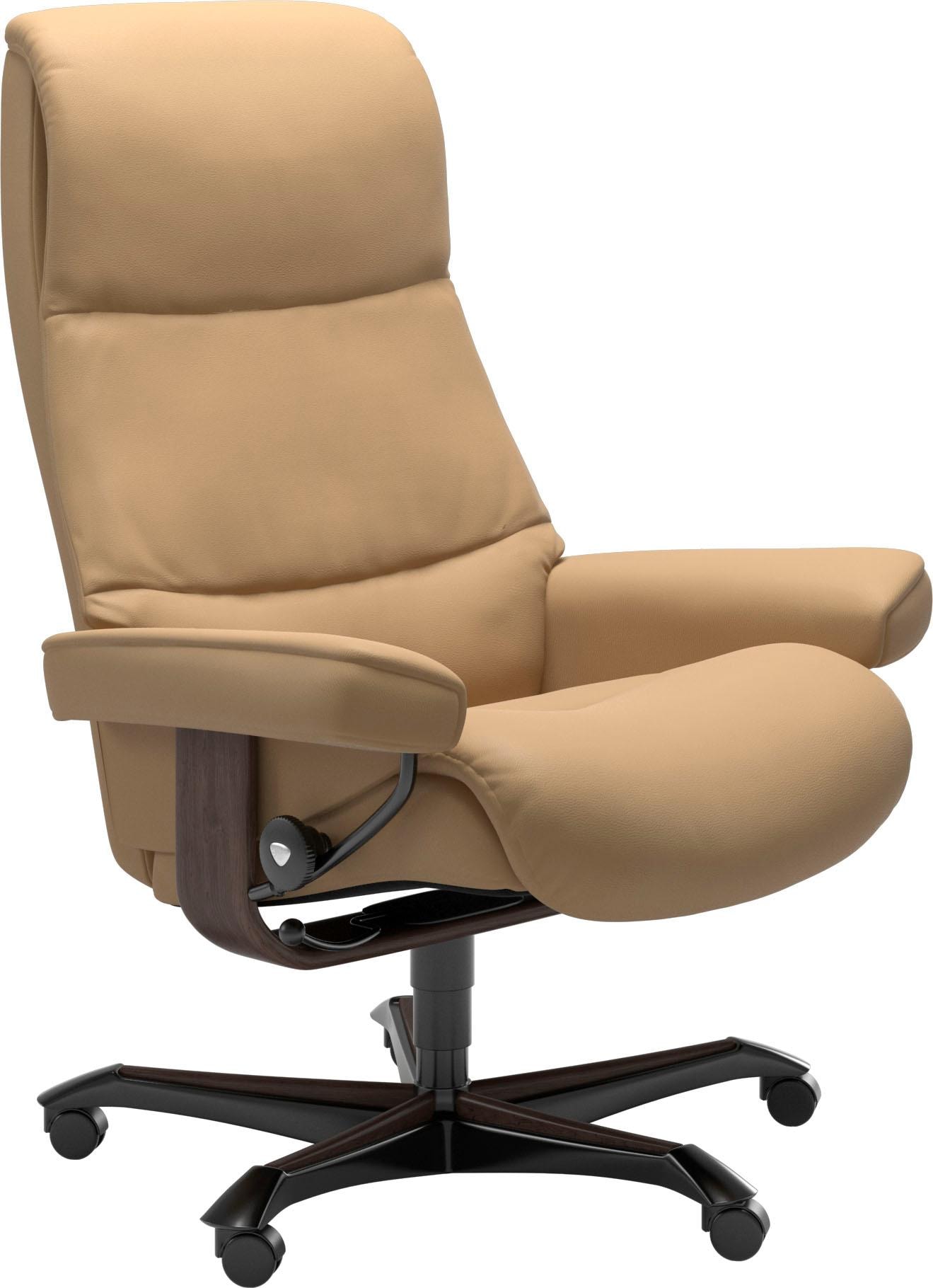 Stressless Relaxsessel "View", mit Home Office Base, Größe M,Gestell Wenge günstig online kaufen