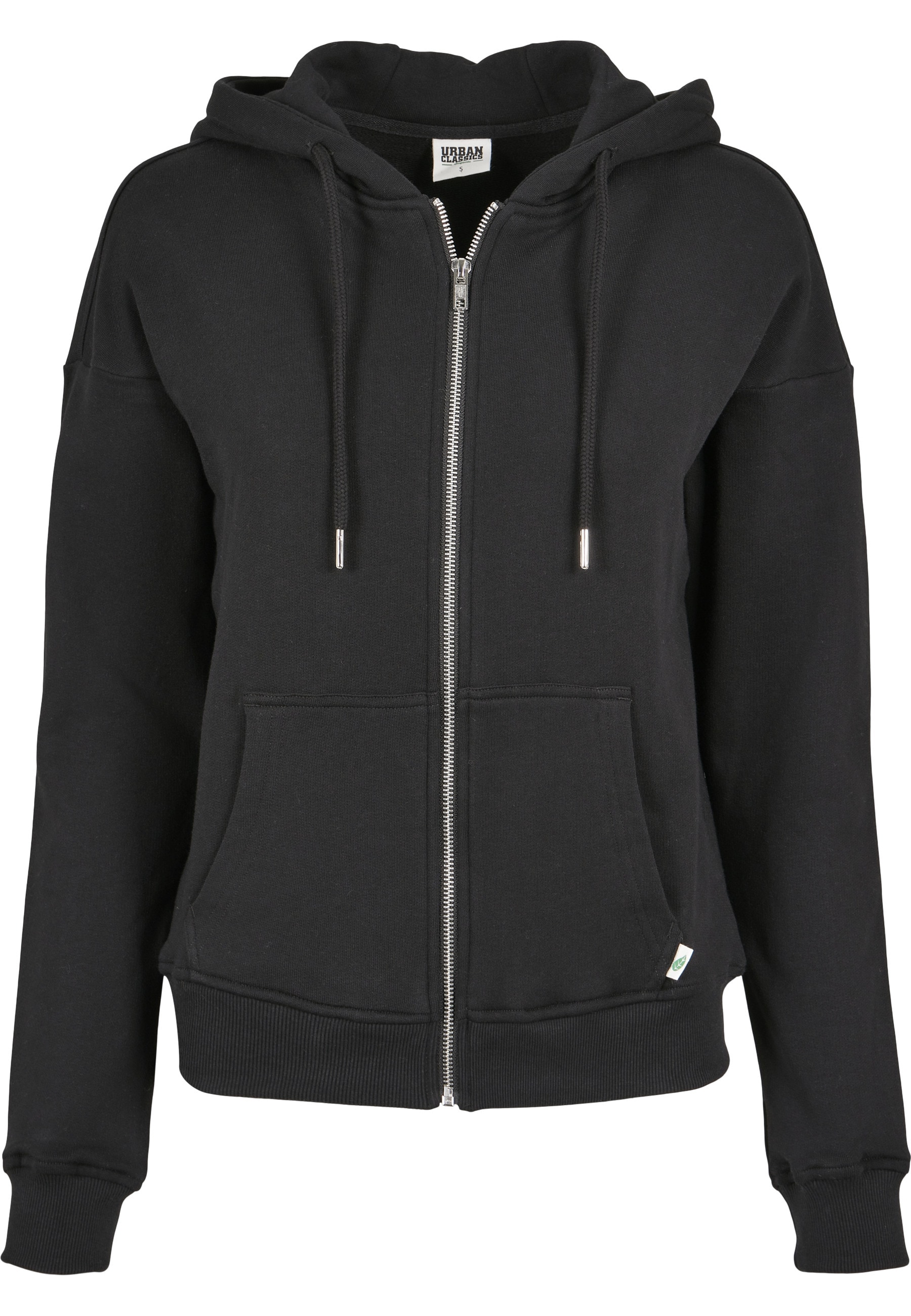 URBAN CLASSICS Sweatjacke "Urban Classics Damen Ladies Organic Terry Zip Ho günstig online kaufen