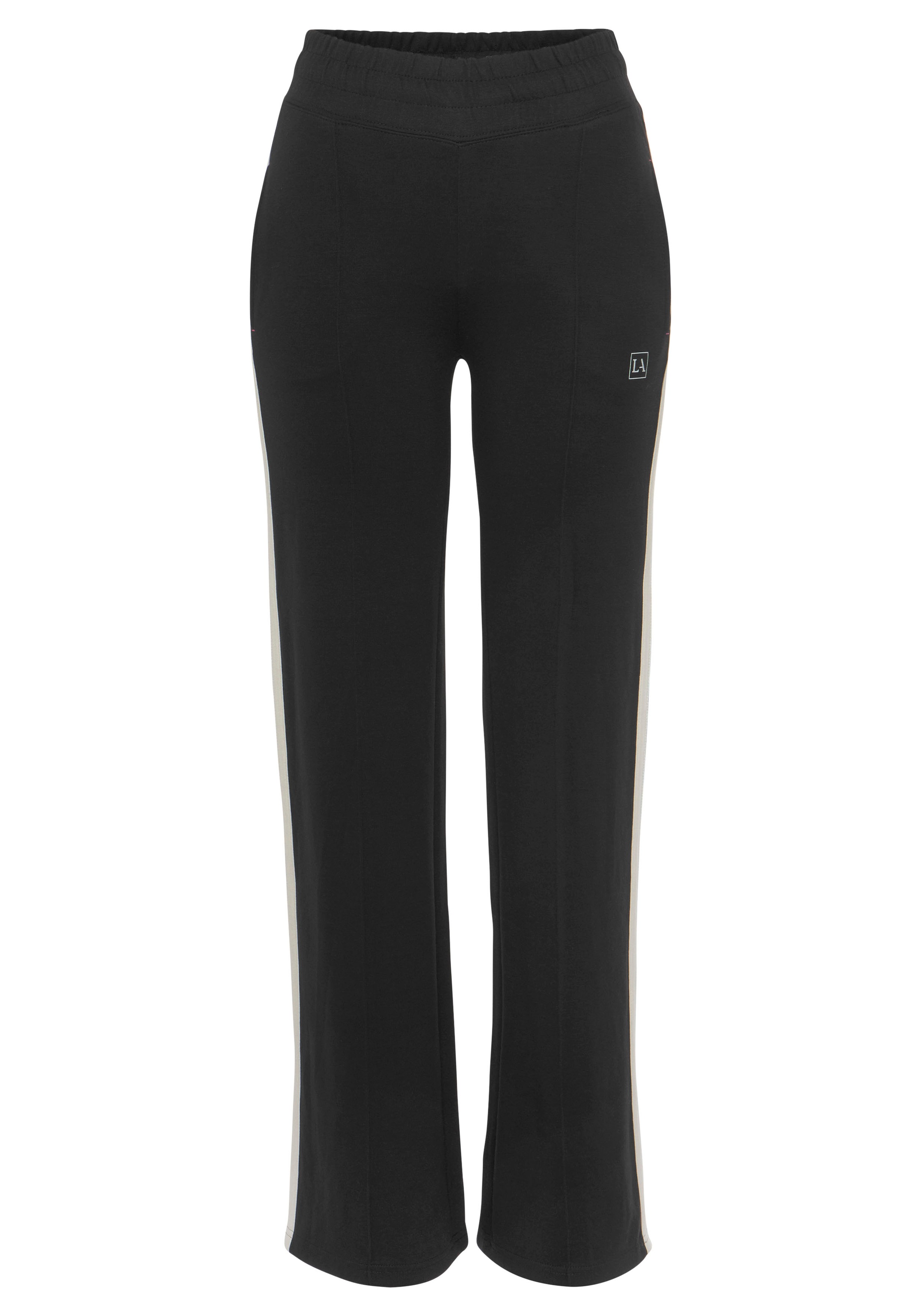 LASCANA ACTIVE Jogger Pants, mit kontrastierendem Tape günstig online kaufen