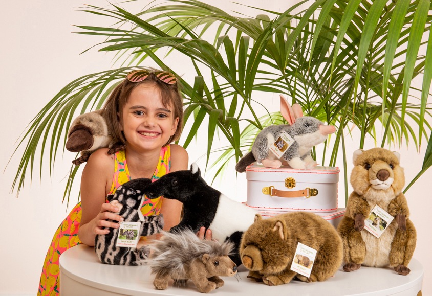 Teddy Hermann® Kuscheltier »Wombat, 26 cm«, zum Teil aus recyceltem Material