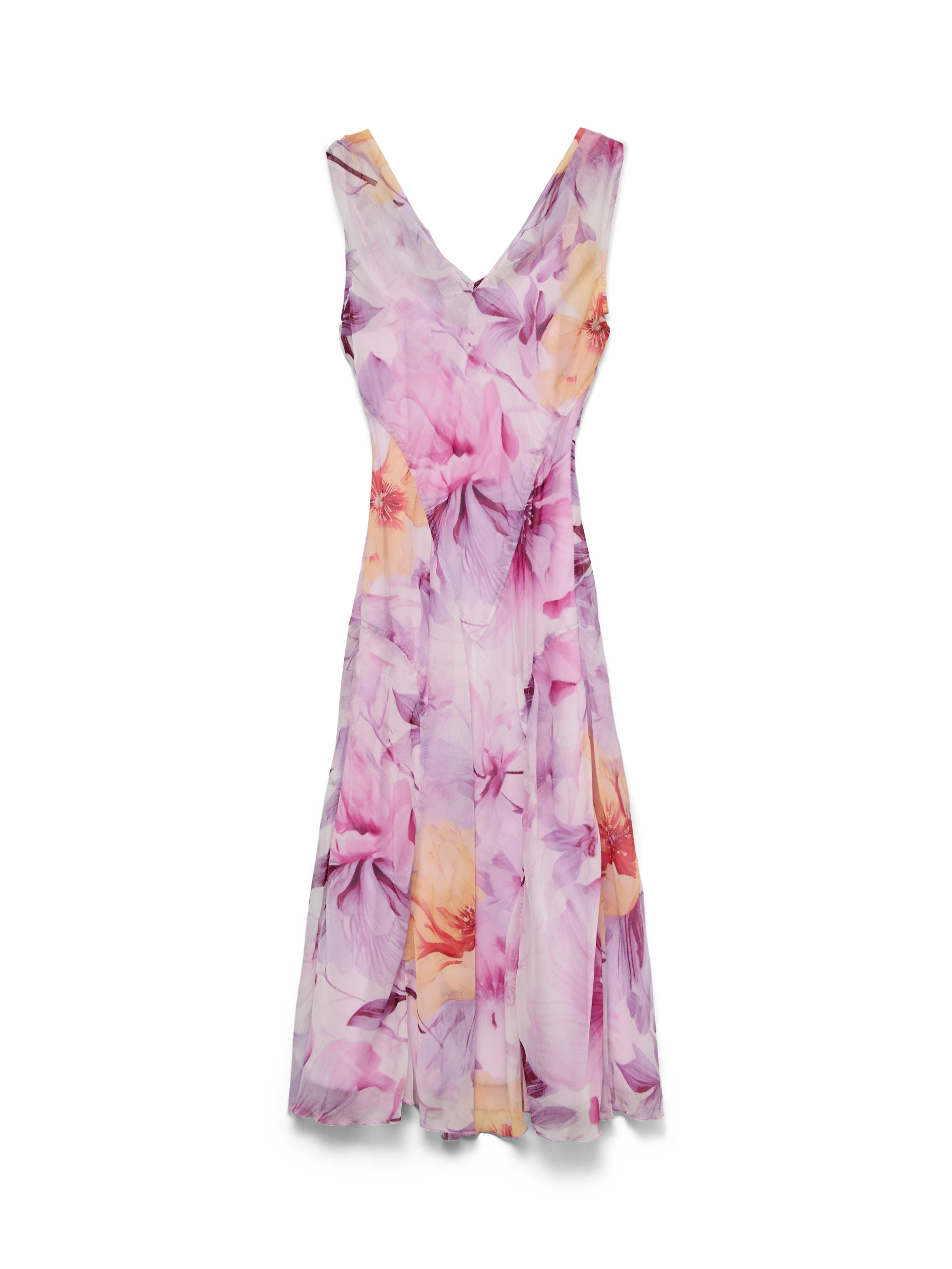 Vero Moda Maxikleid "VMSADIE SL CUTLINE ANKLE DRESS EXP" Polyester günstig online kaufen