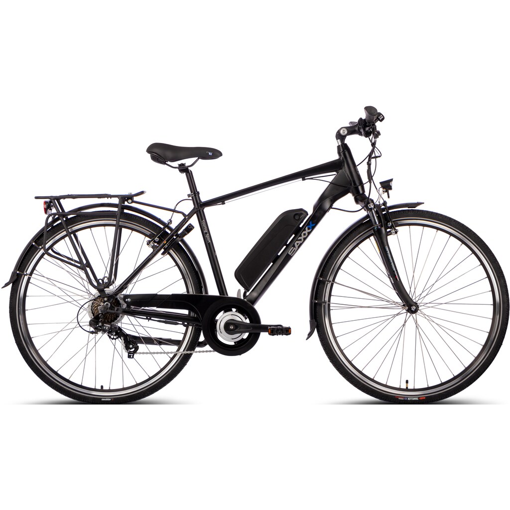 SAXXX E-Bike »TOURING SPORT«, 7 Gang, Shimano, Heckmotor 250 W