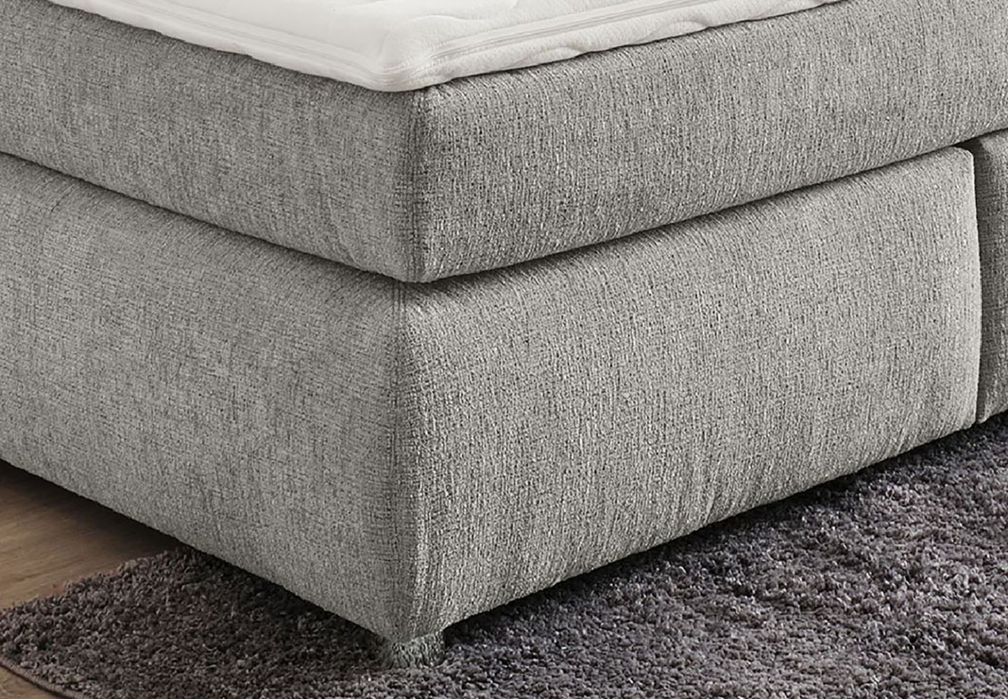 Jockenhöfer Gruppe Boxspringbett »"Carla", OTTOs Choice! Topseller, wahlweise mit oder ohne Bettkasten«, inkl. 4 Kissen, erhältlich in den Breiten 160 & 180cm