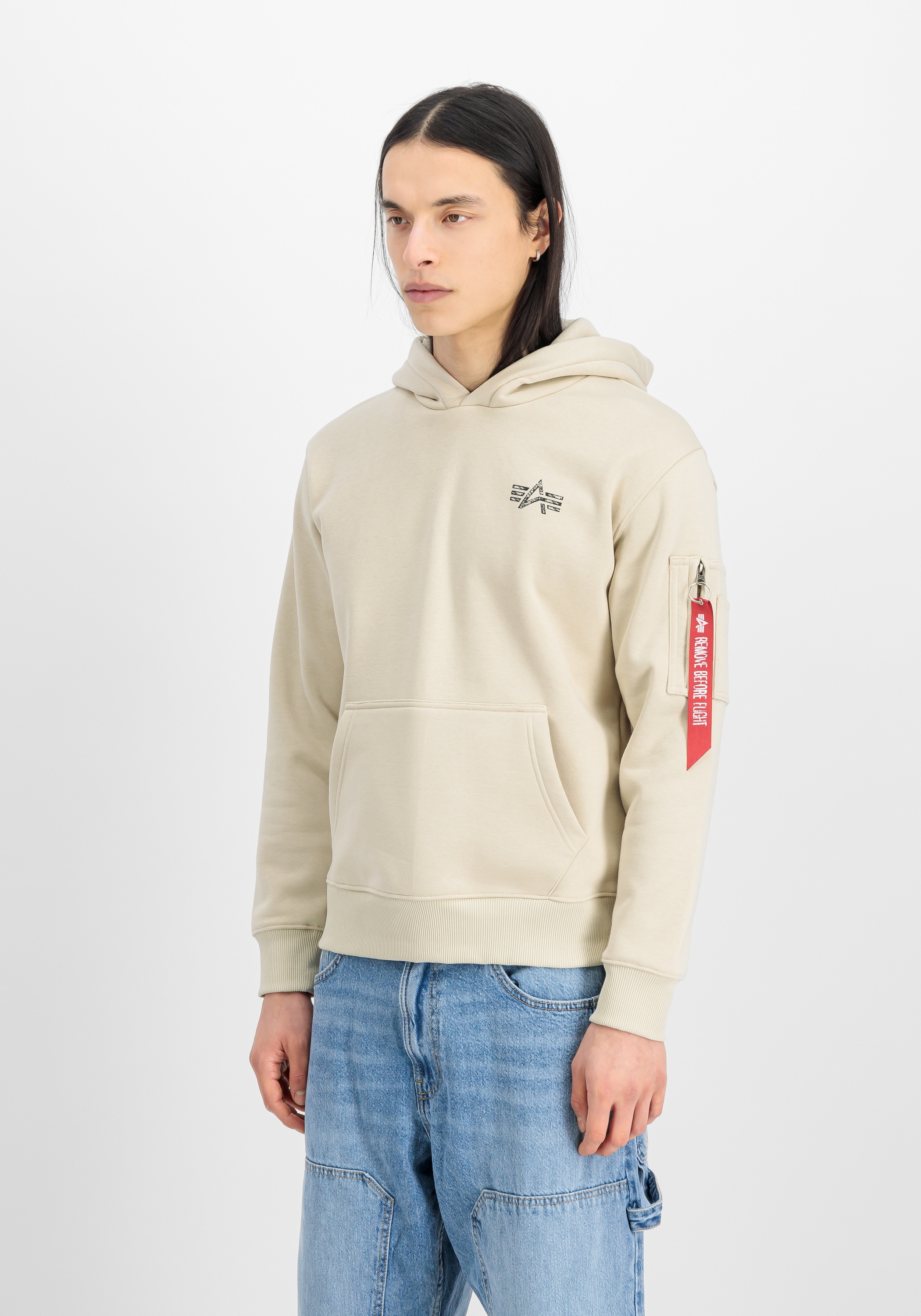 Alpha Industries Hoodie »Alpha Industries Men - Hoodies Signature Backprint Hoodie«