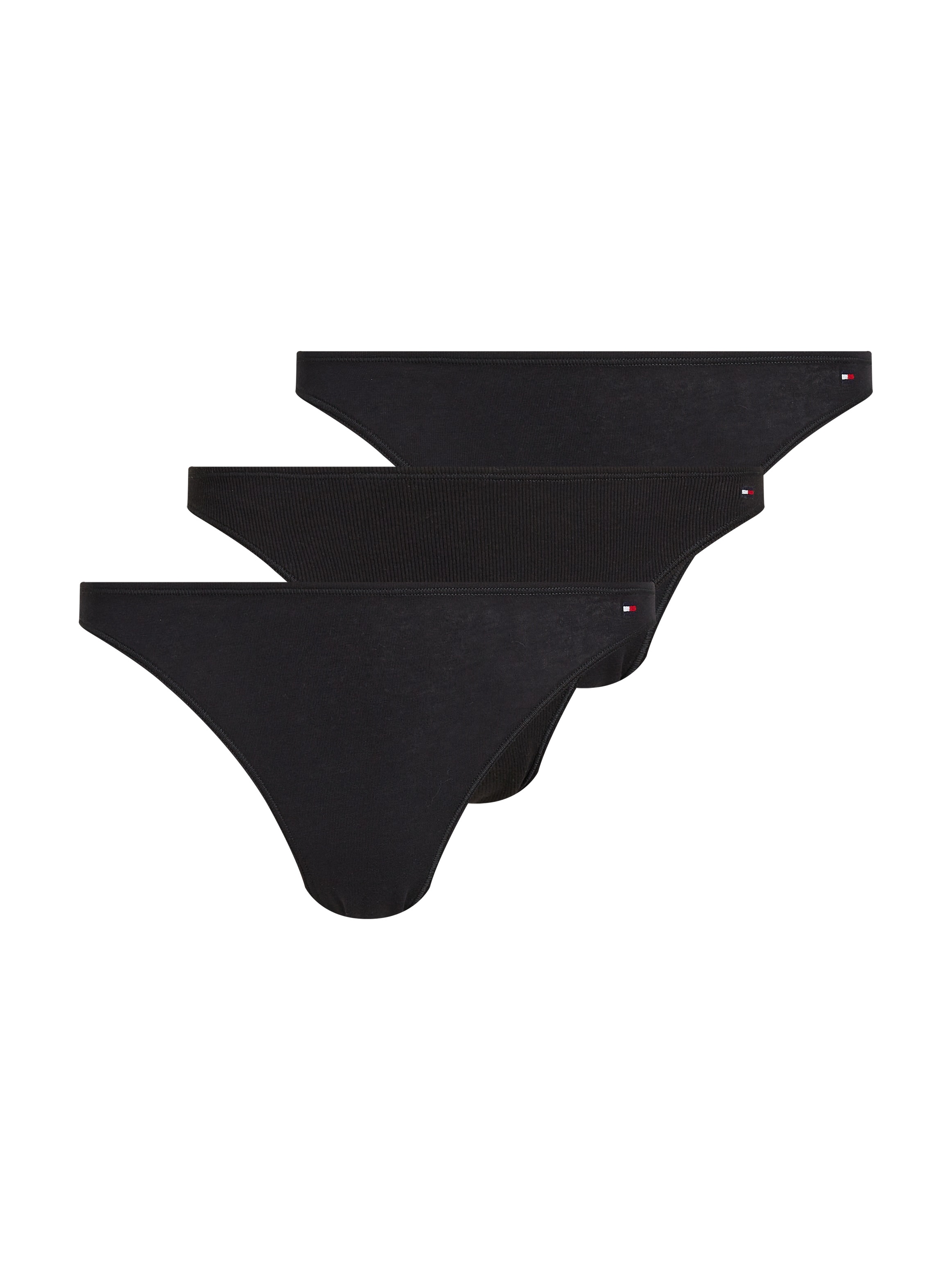 Tommy Hilfiger Underwear Bikinislip »3 PACK DIPPED BIKINI«, (Packung, 3 St., 3er), mit Logo
